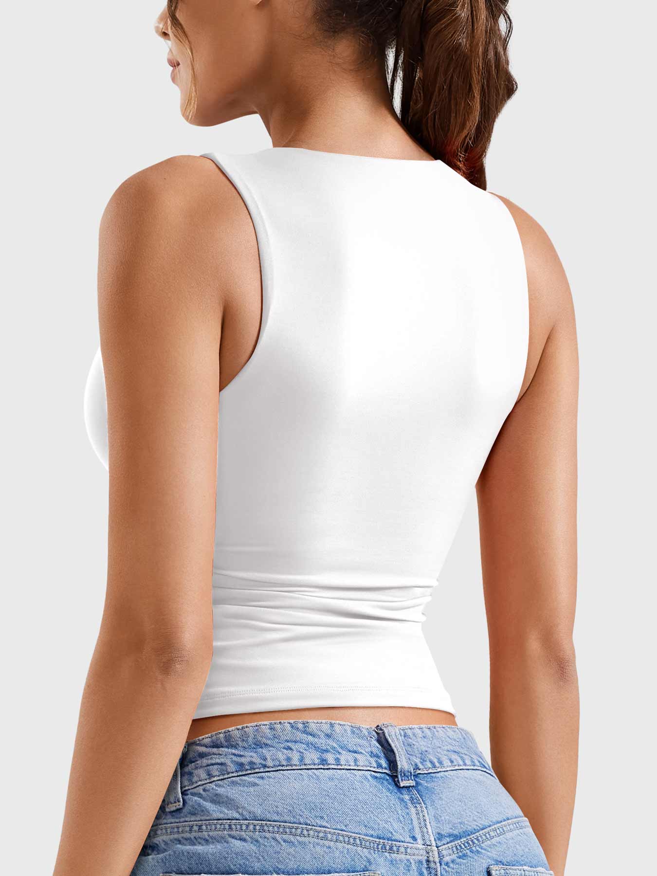 Lyne London™ | Half Zip Tank Top