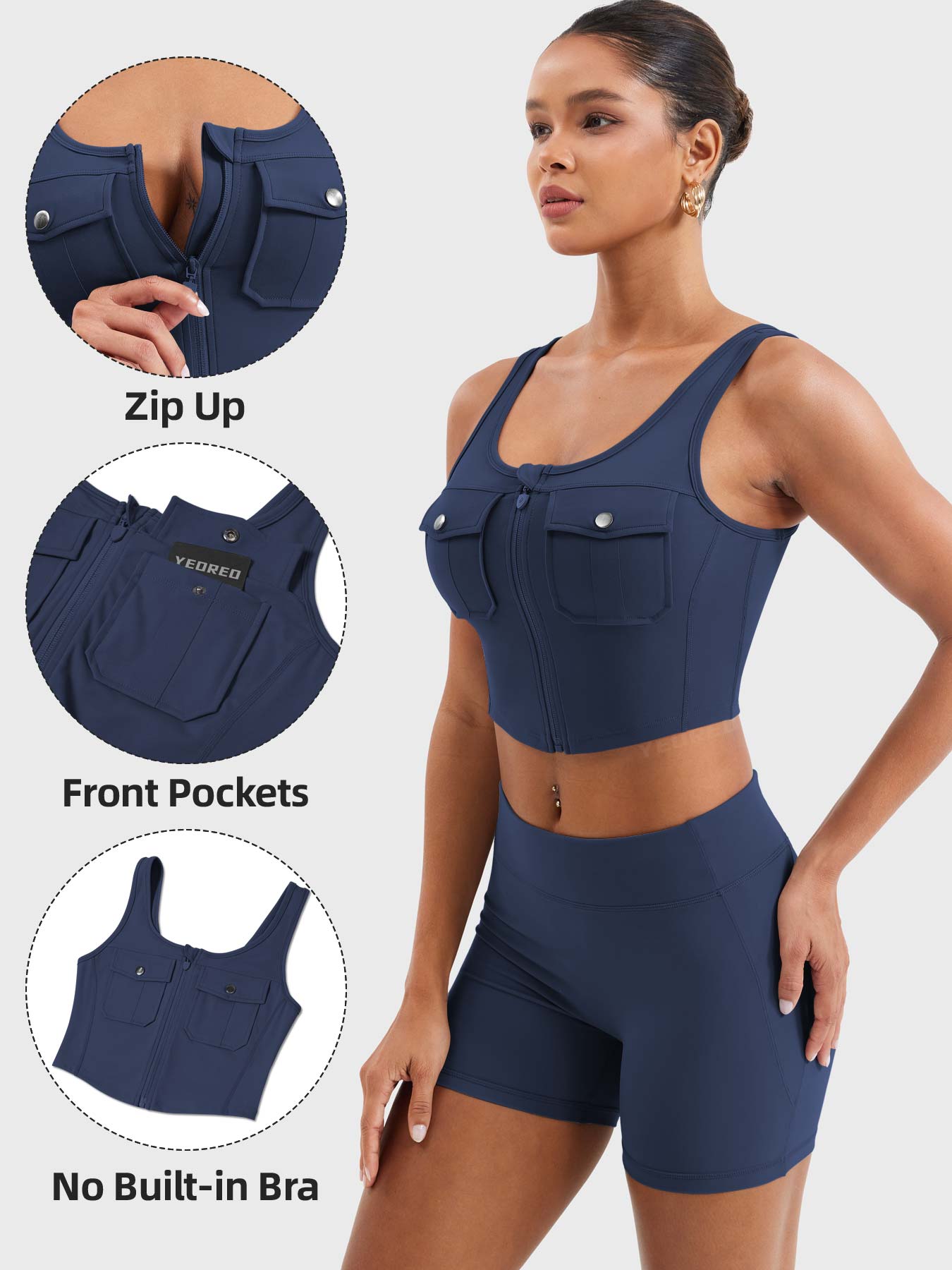 Lyne London™ | Cargo Crop Tank