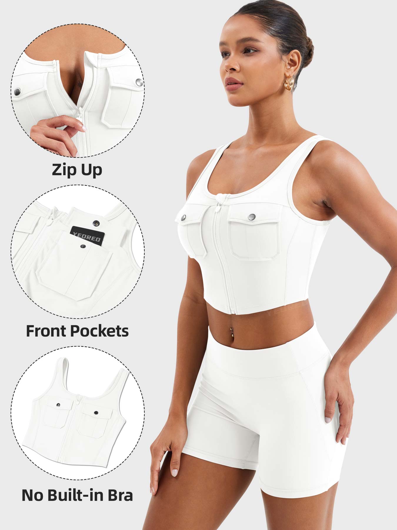 Lyne London™ | Cargo Crop Tank