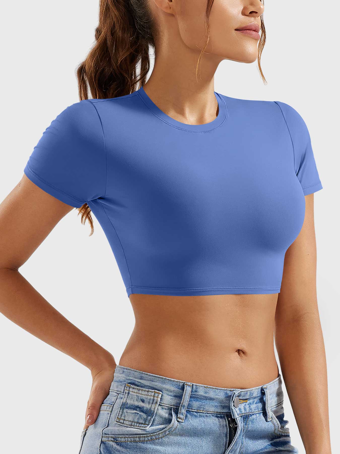 Lyne London™ | Short Sleeves Crop Top