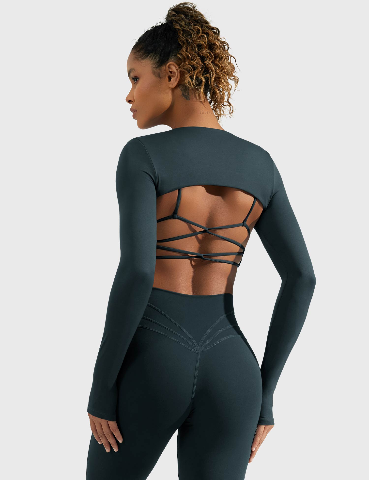 Lyne London™ | Long Sleeve Bolero Shrug