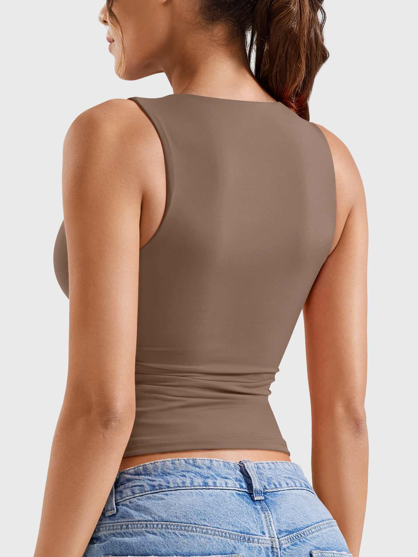 Lyne London™ | Half Zip Tank Top