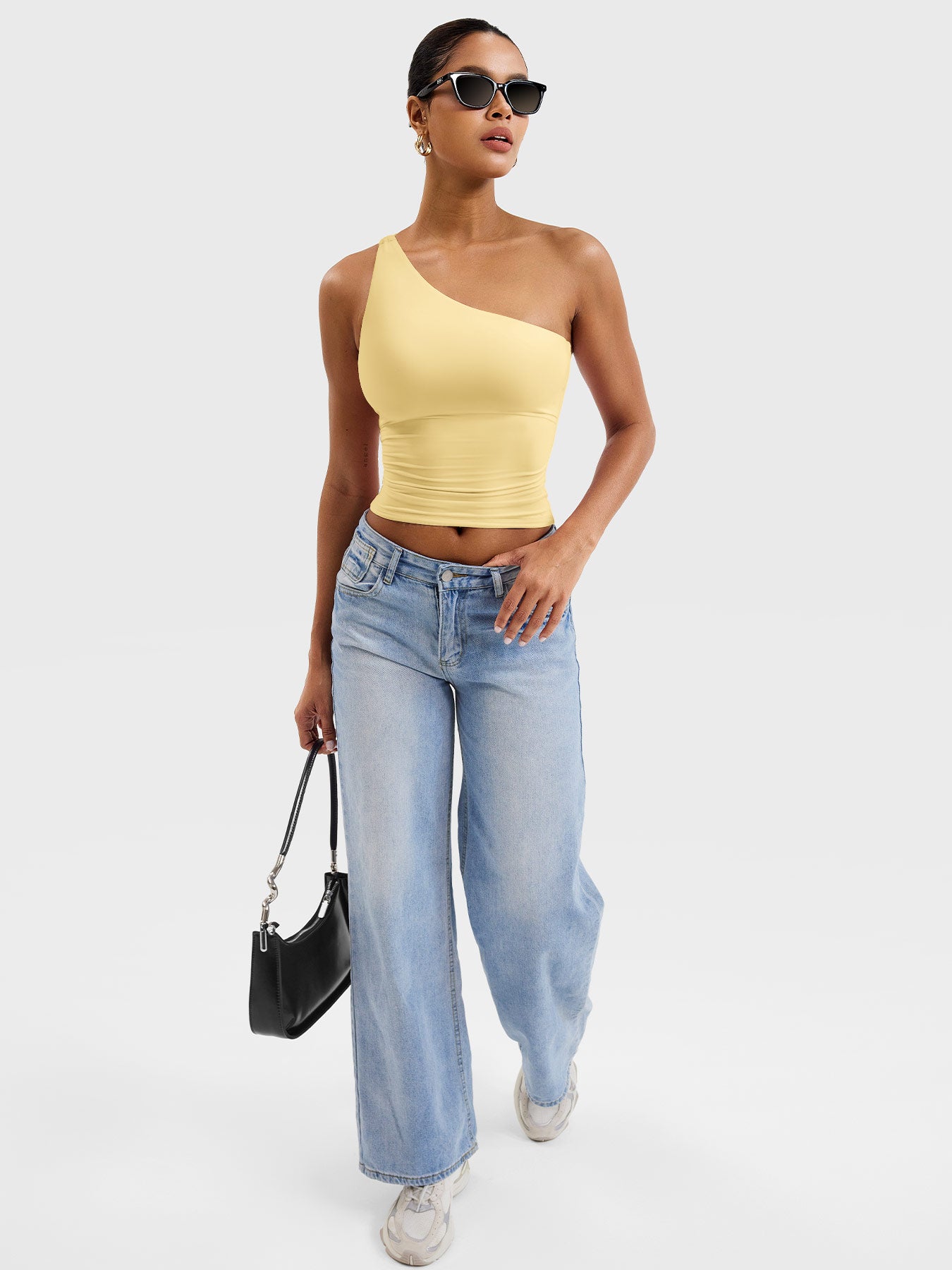 Lyne London™ | One Shoulder Tank Top