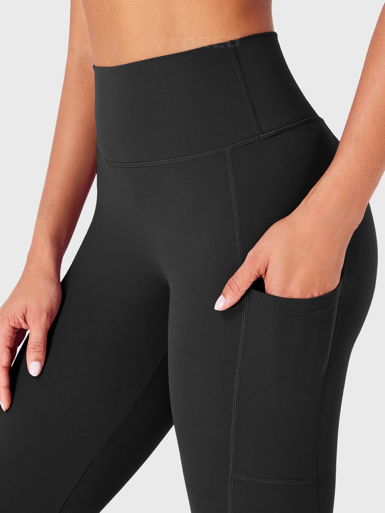 Lyne London™ | Split Hem Leggings with Side Pockets