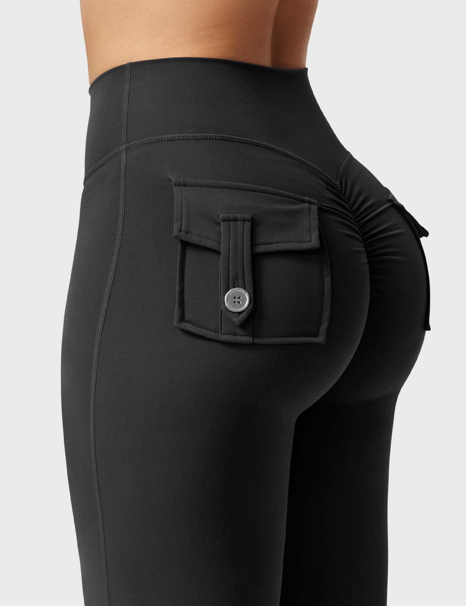 Lyne London™ | Flared Leggings with Pockets