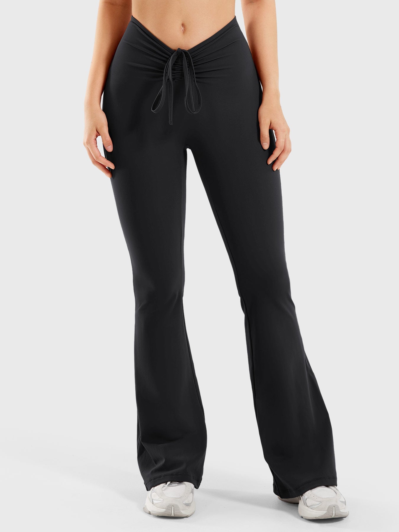 Lyne London™ | Drawstring Flare Leggings