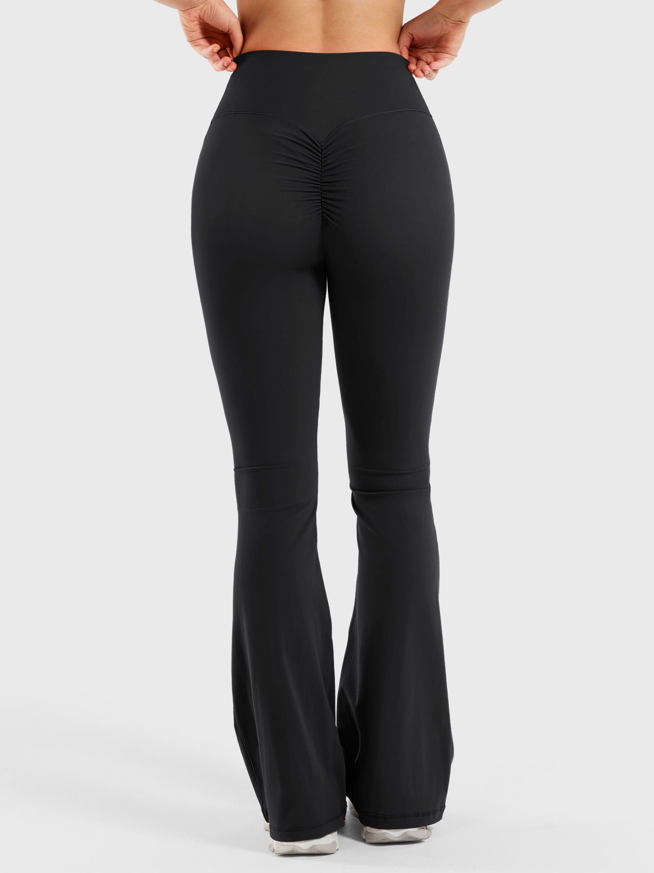 Lyne London™ | Drawstring Flare Leggings