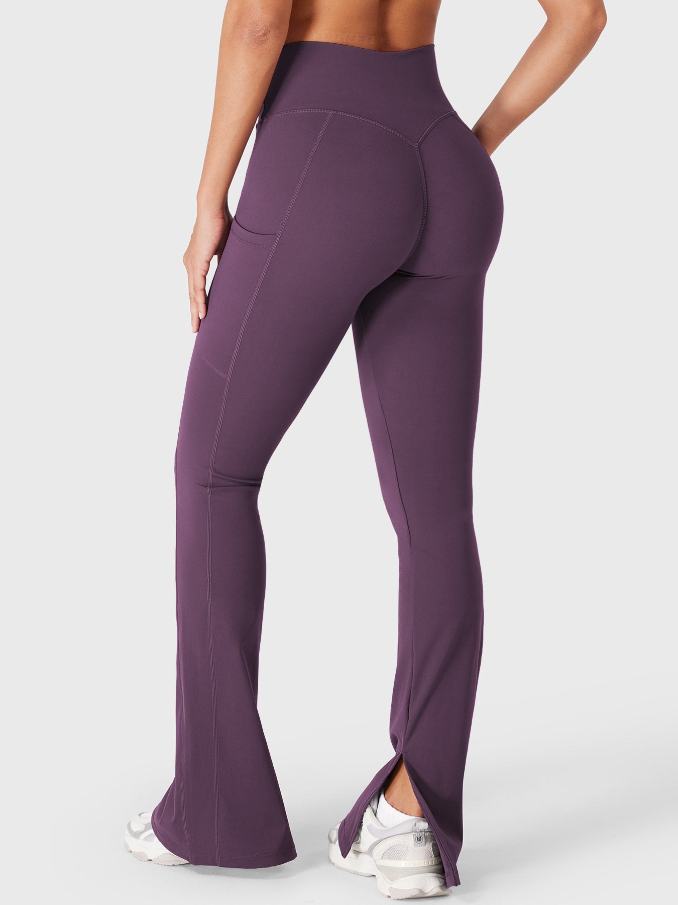 Lyne London™ | Split Hem Leggings with Side Pockets