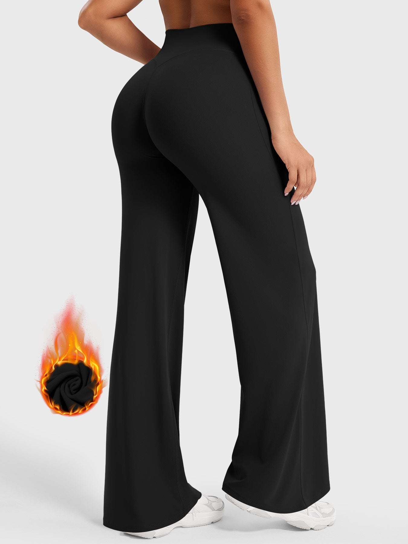 Lyne London™ | Fleece Straight Leg Leggings