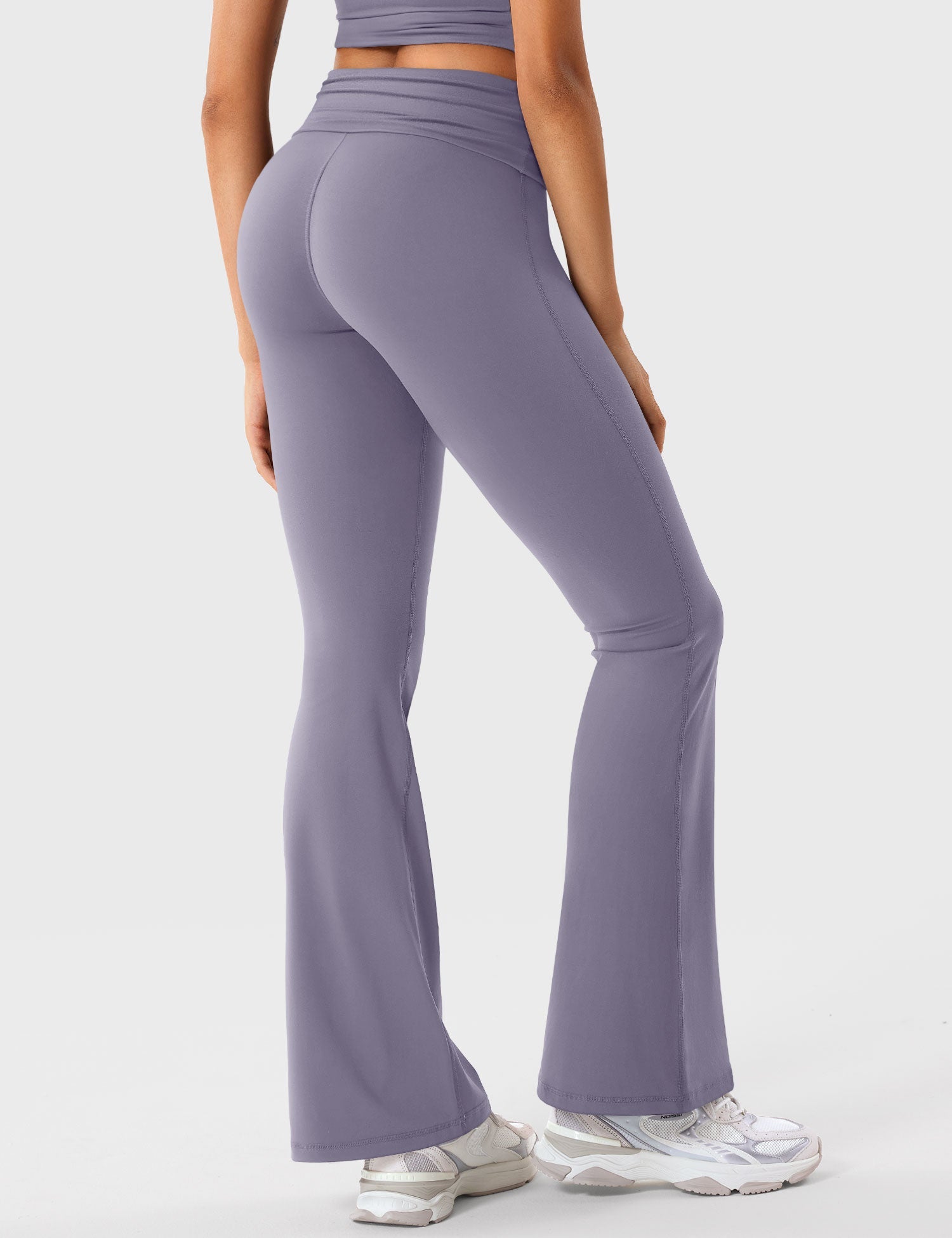 Lyne London™ | Fold Over Flare Leggings