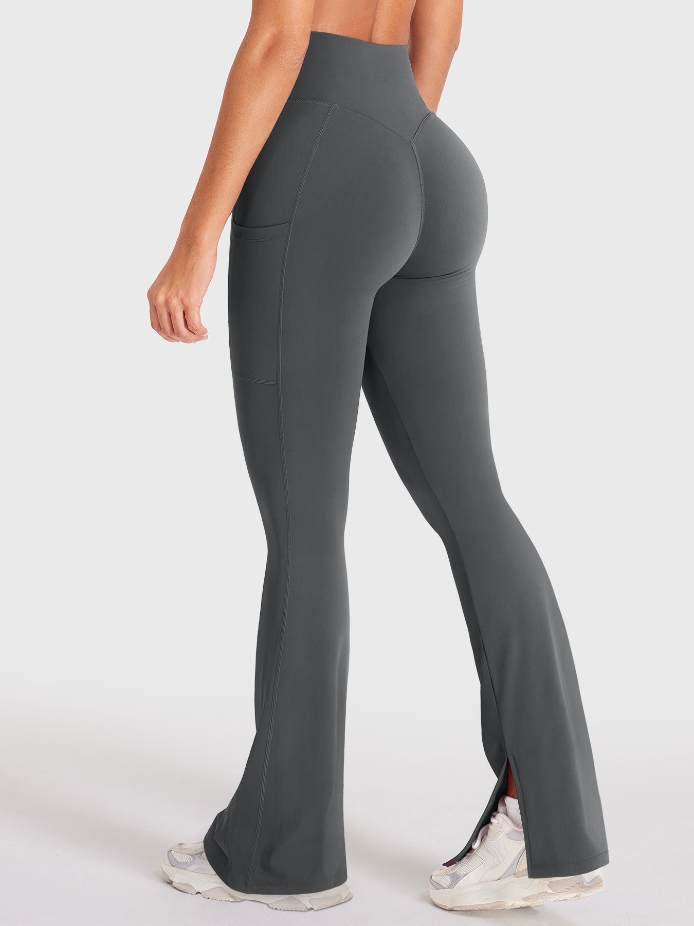 Lyne London™ | Split Hem Leggings with Side Pockets
