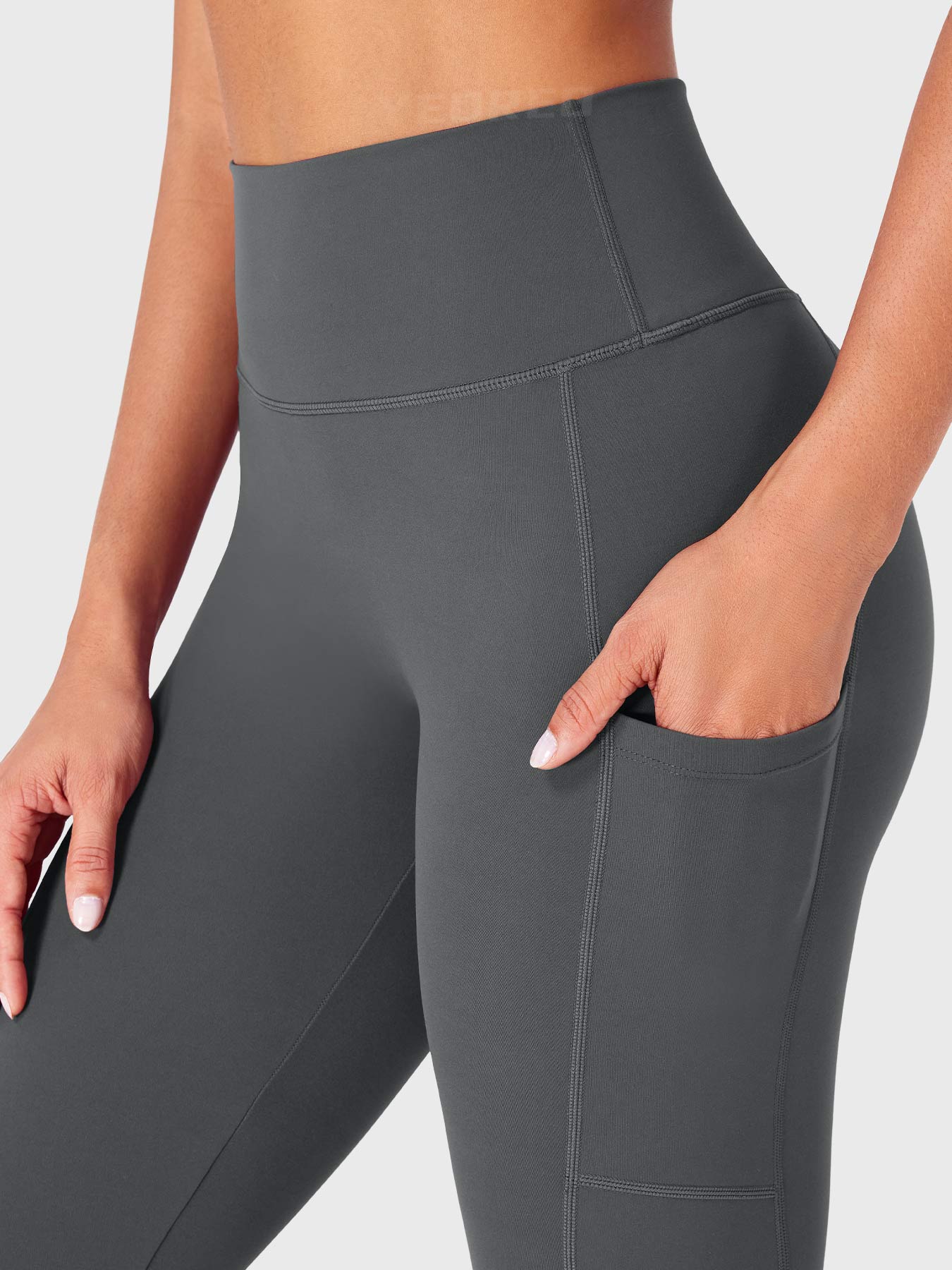 Lyne London™ | Split Hem Leggings with Side Pockets