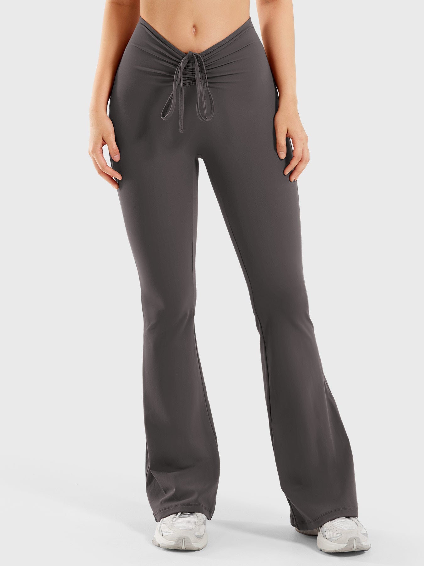 Lyne London™ | Drawstring Flare Leggings