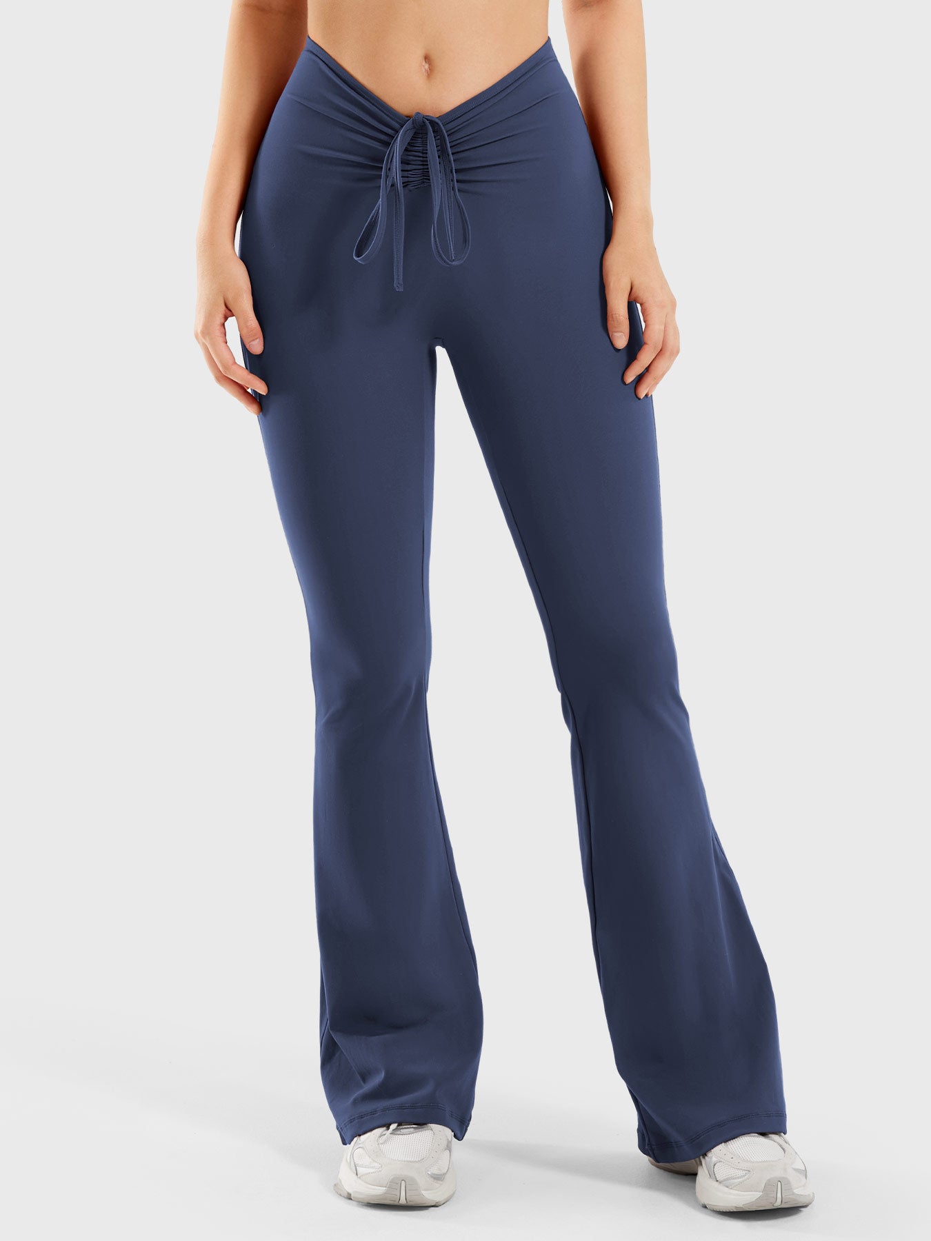 Lyne London™ | Drawstring Flare Leggings