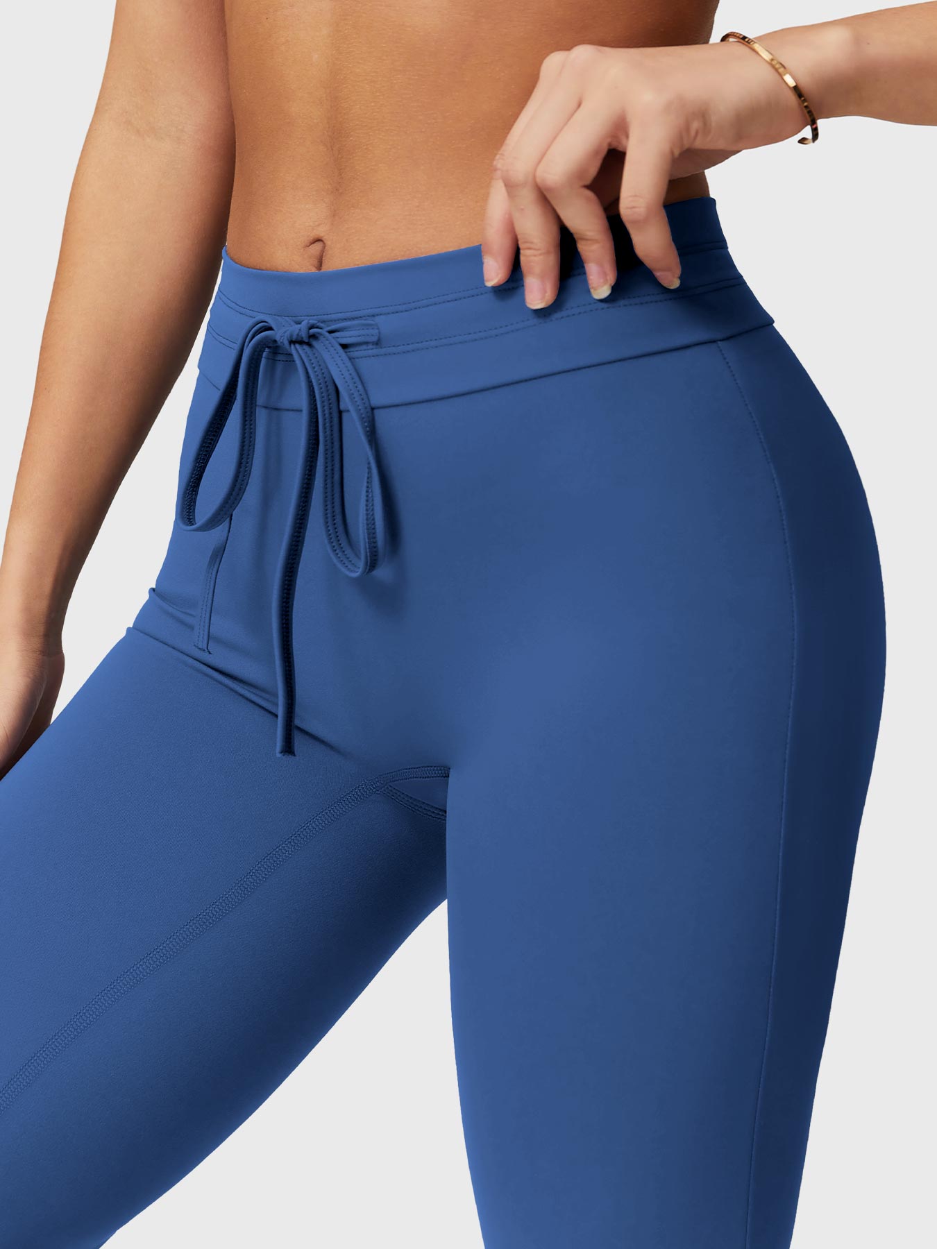 Lyne London™ | Drawstring Flare Leggings