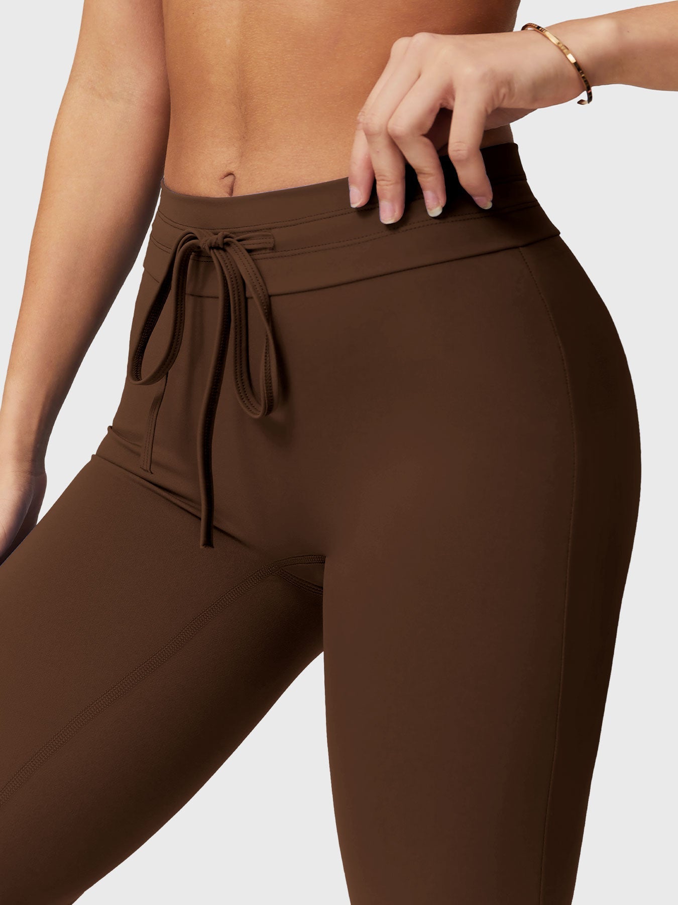 Lyne London™ | Drawstring Flare Leggings