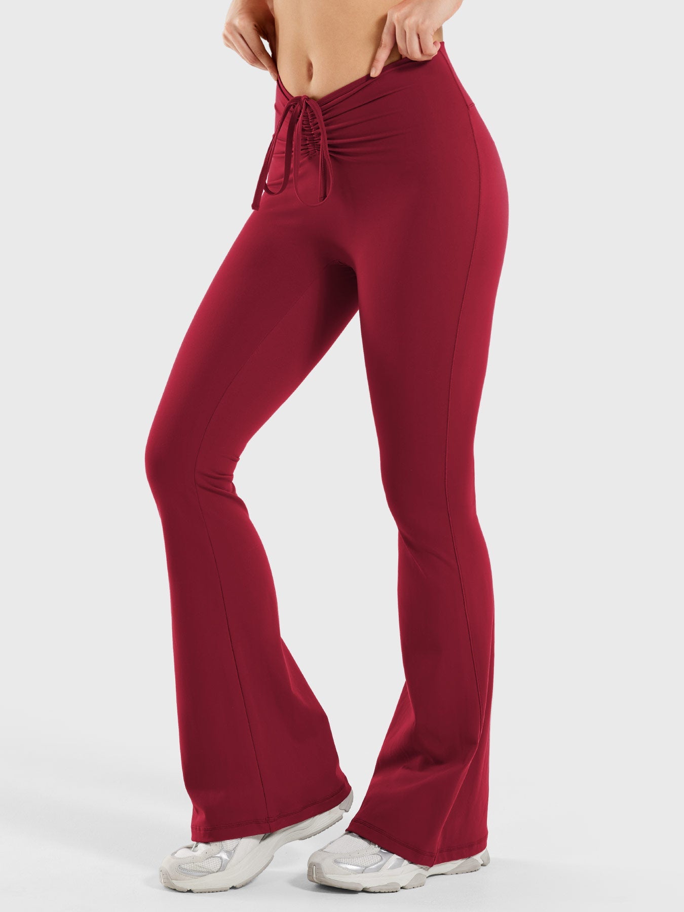 Lyne London™ | Drawstring Flare Leggings