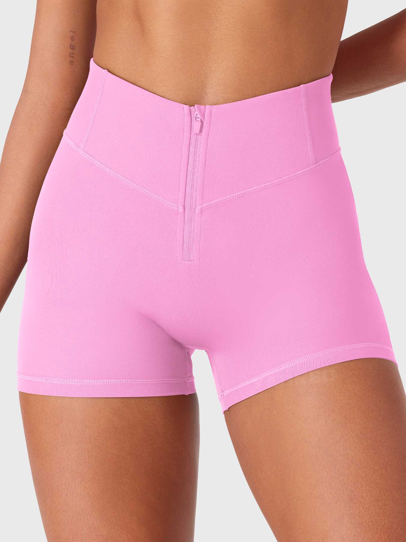 Lyne London™ | Zip Front Core Shorts