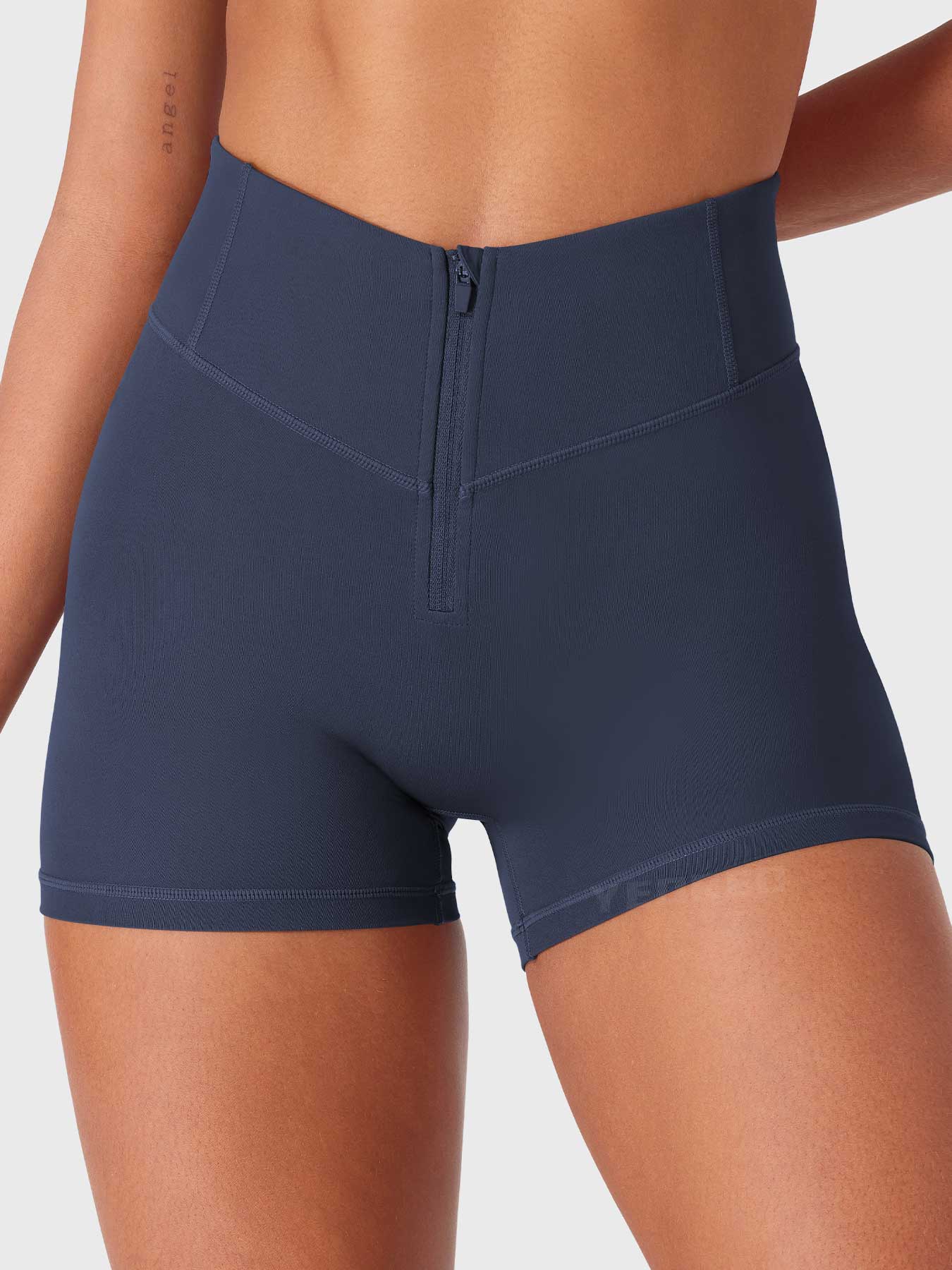 Lyne London™ | Zip Front Core Shorts