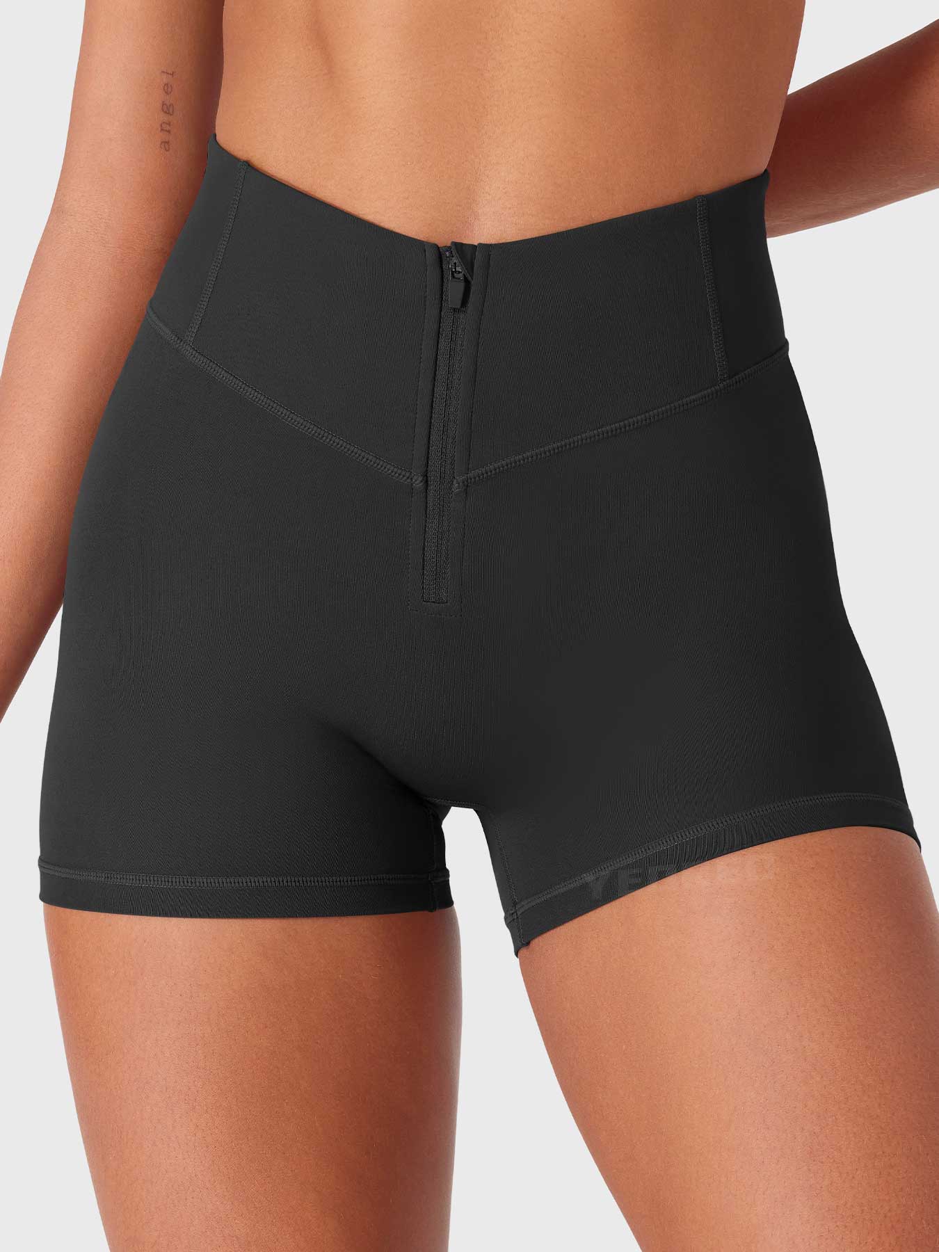 Lyne London™ | Zip Front Core Shorts
