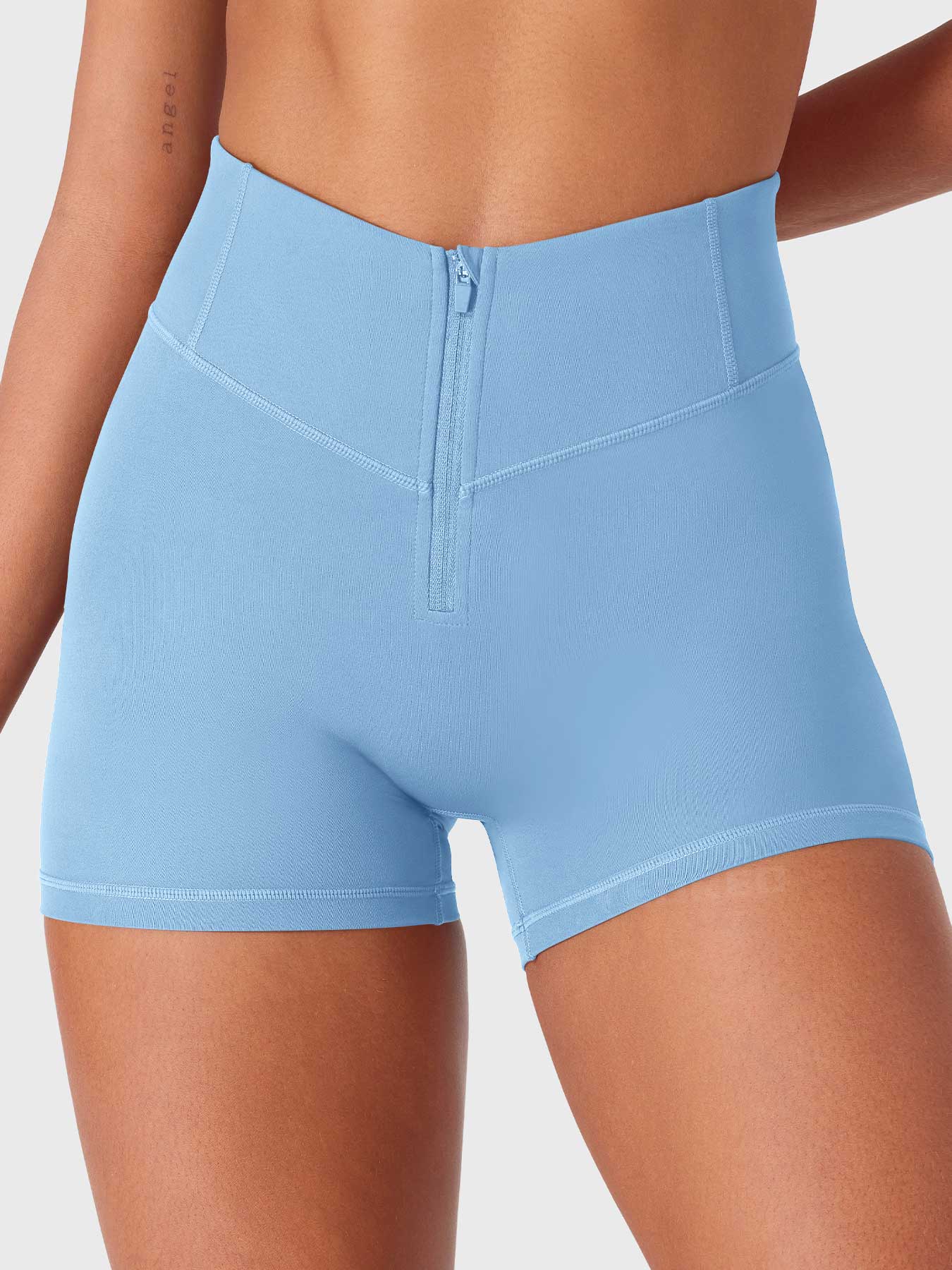 Lyne London™ | Zip Front Core Shorts