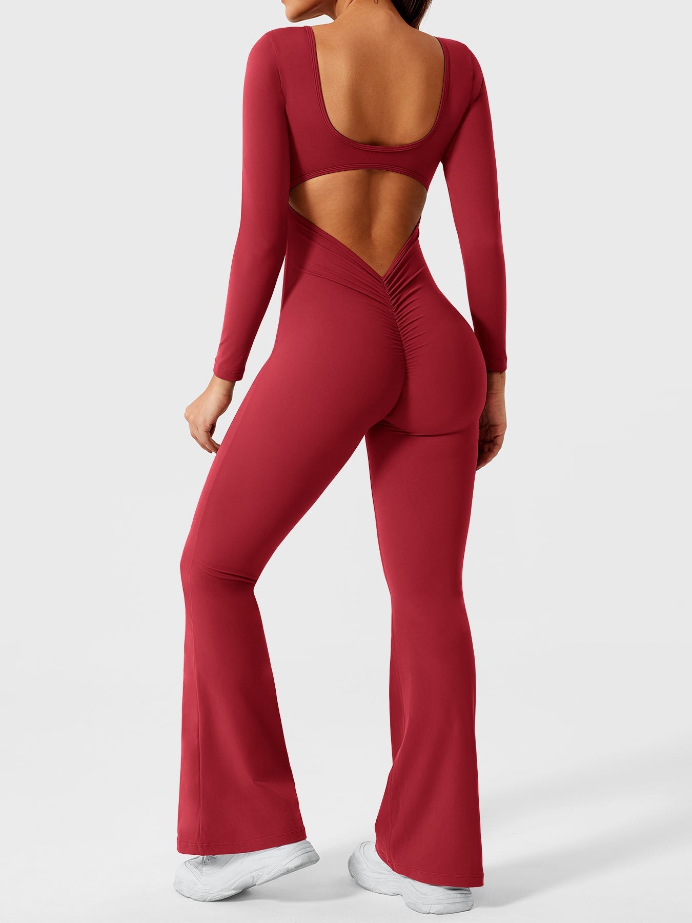 Lyne London™ | Long Sleeves Flared Jumpsuit