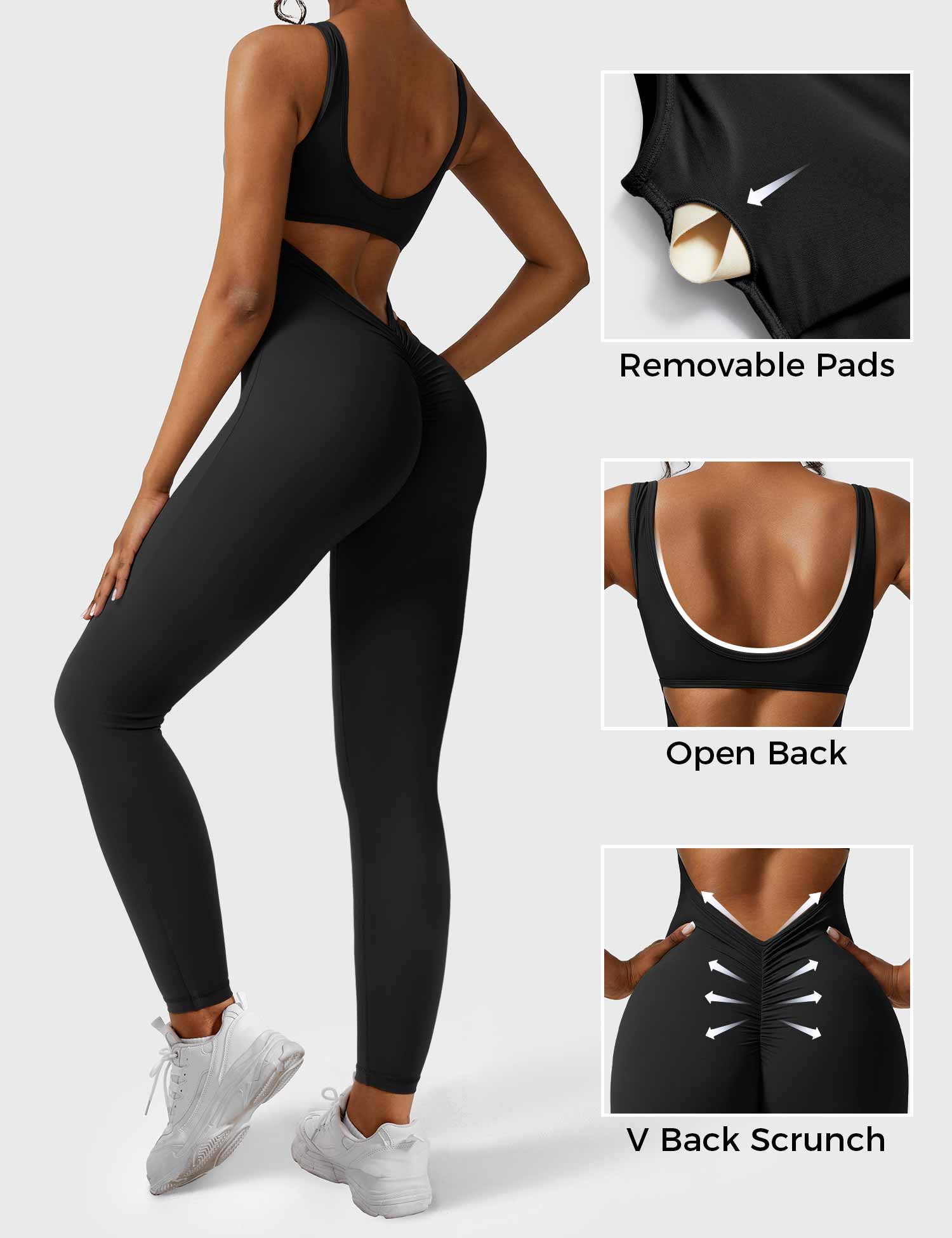 Lyne London™ | V-Back Jumpsuit