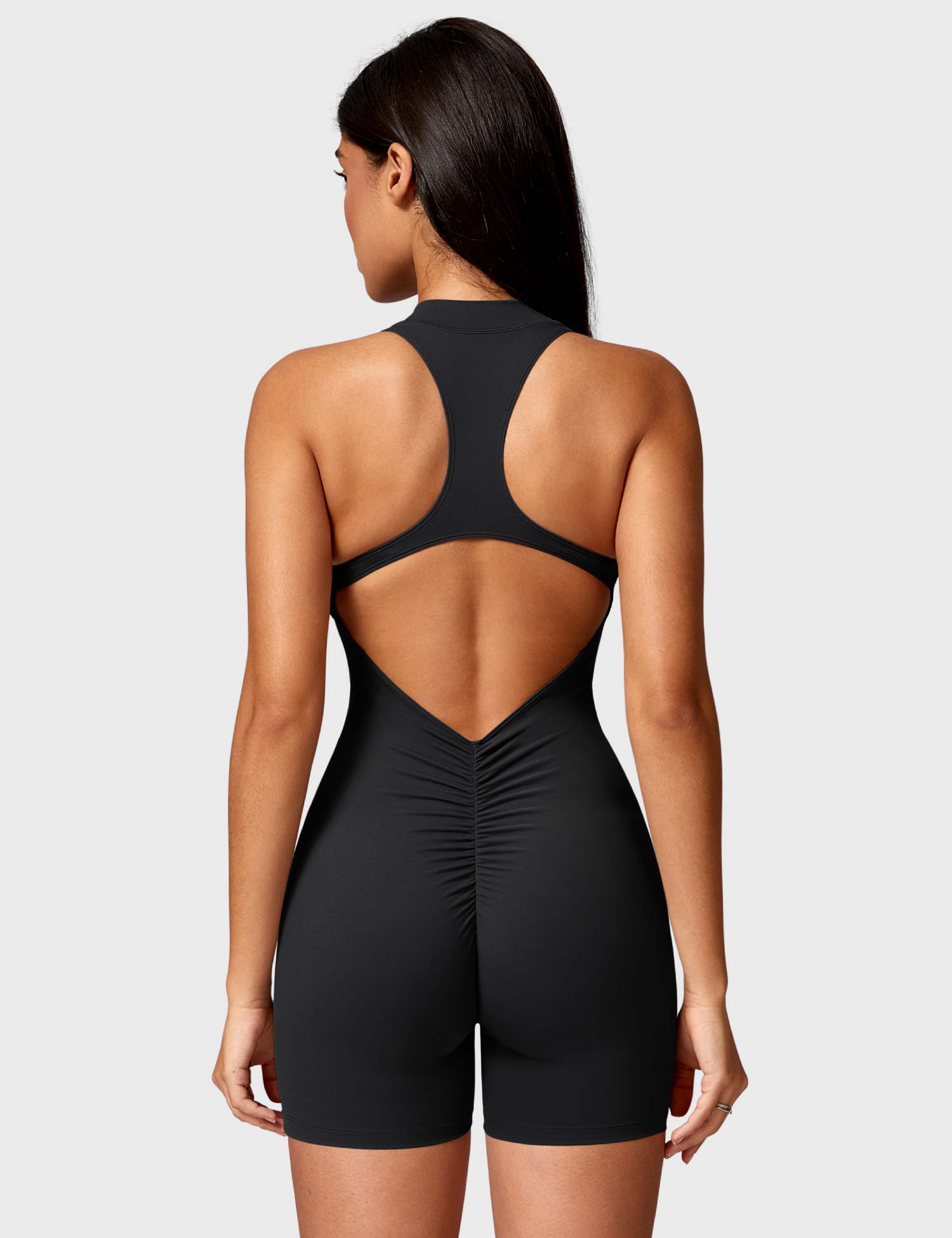 Lyne London™ | Backless Zipper Romper