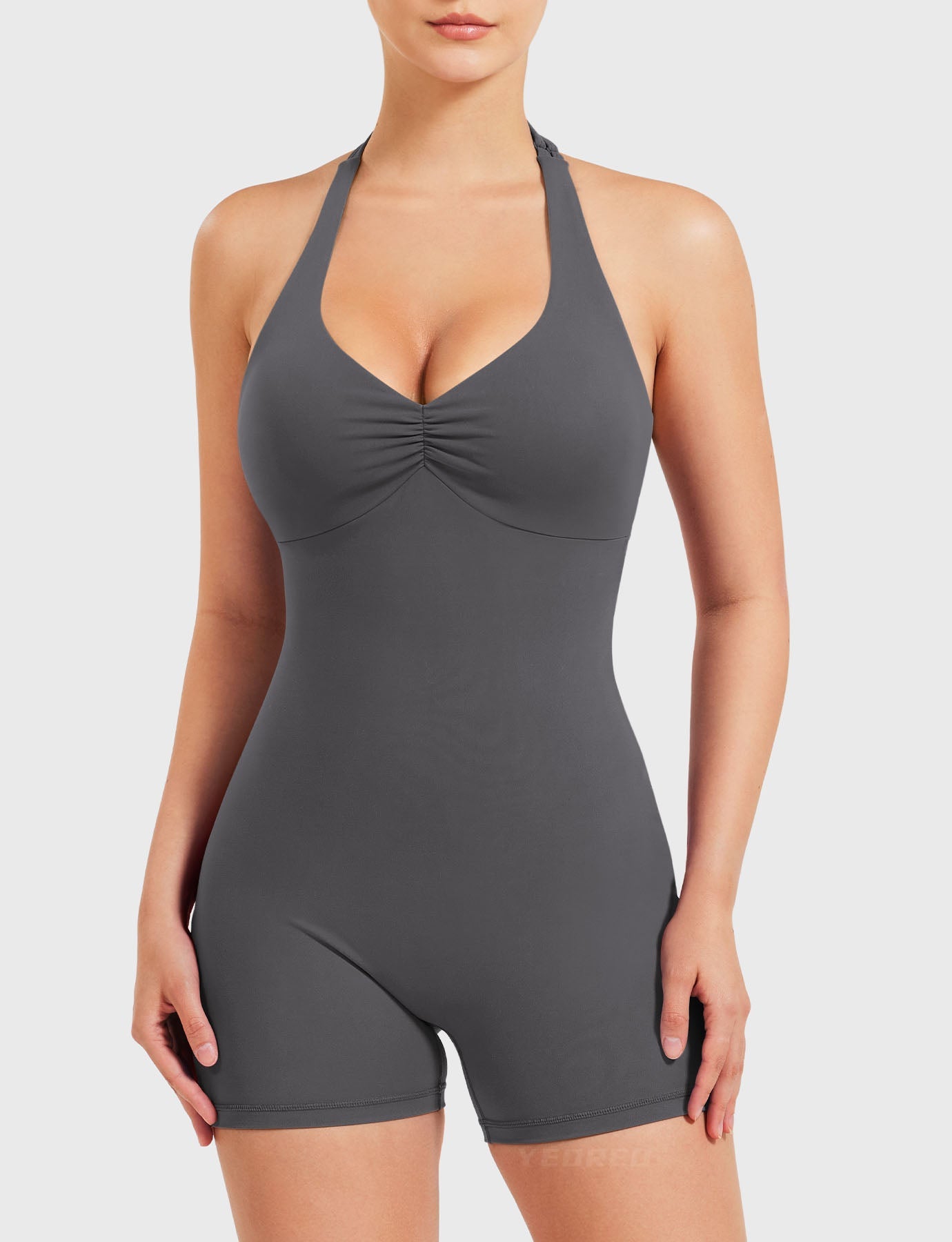 Lyne London™ | Backless Halter Romper