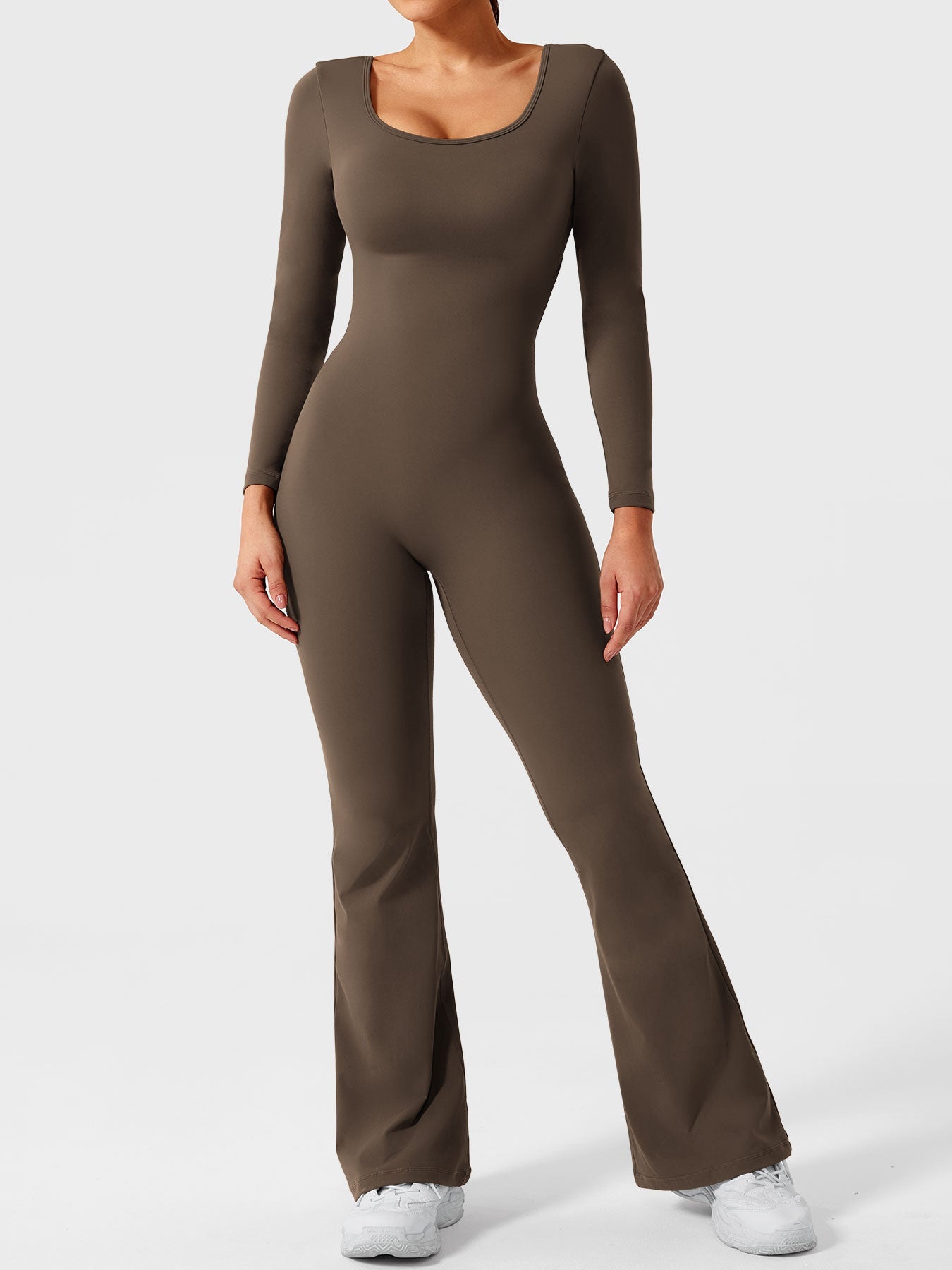 Lyne London™ | Long Sleeves Flared Jumpsuit