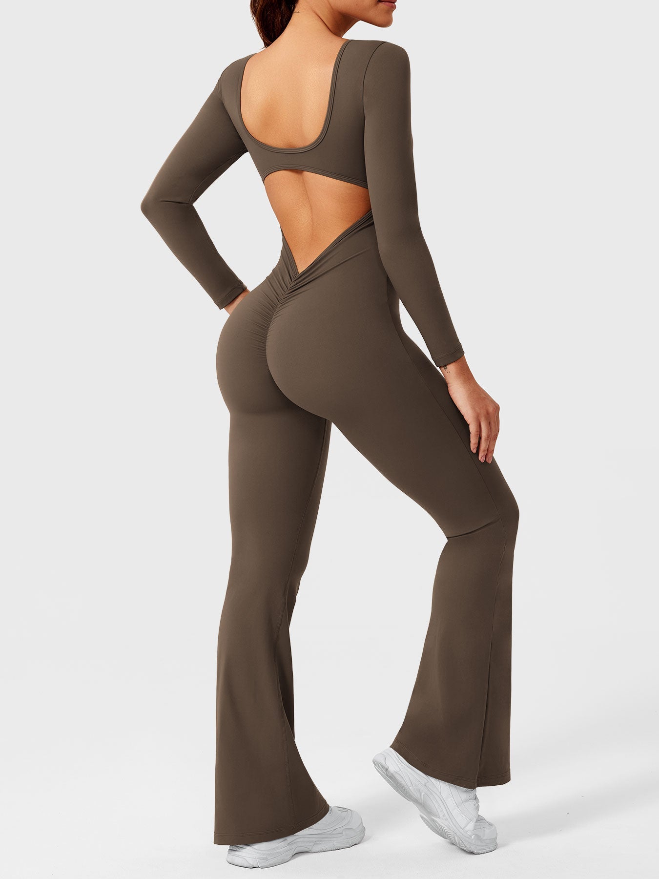 Lyne London™ | Long Sleeves Flared Jumpsuit