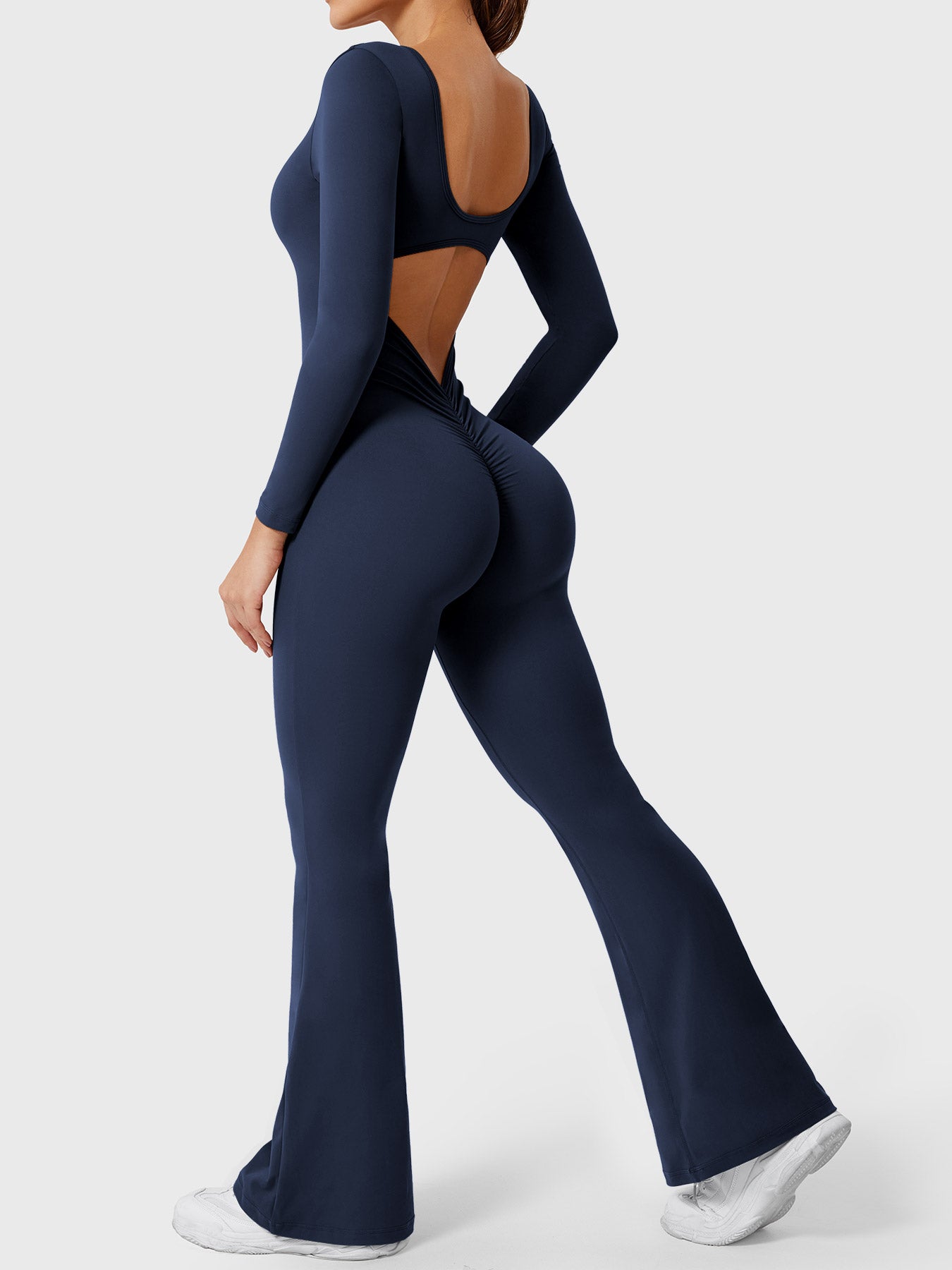 Lyne London™ | Long Sleeves Flared Jumpsuit
