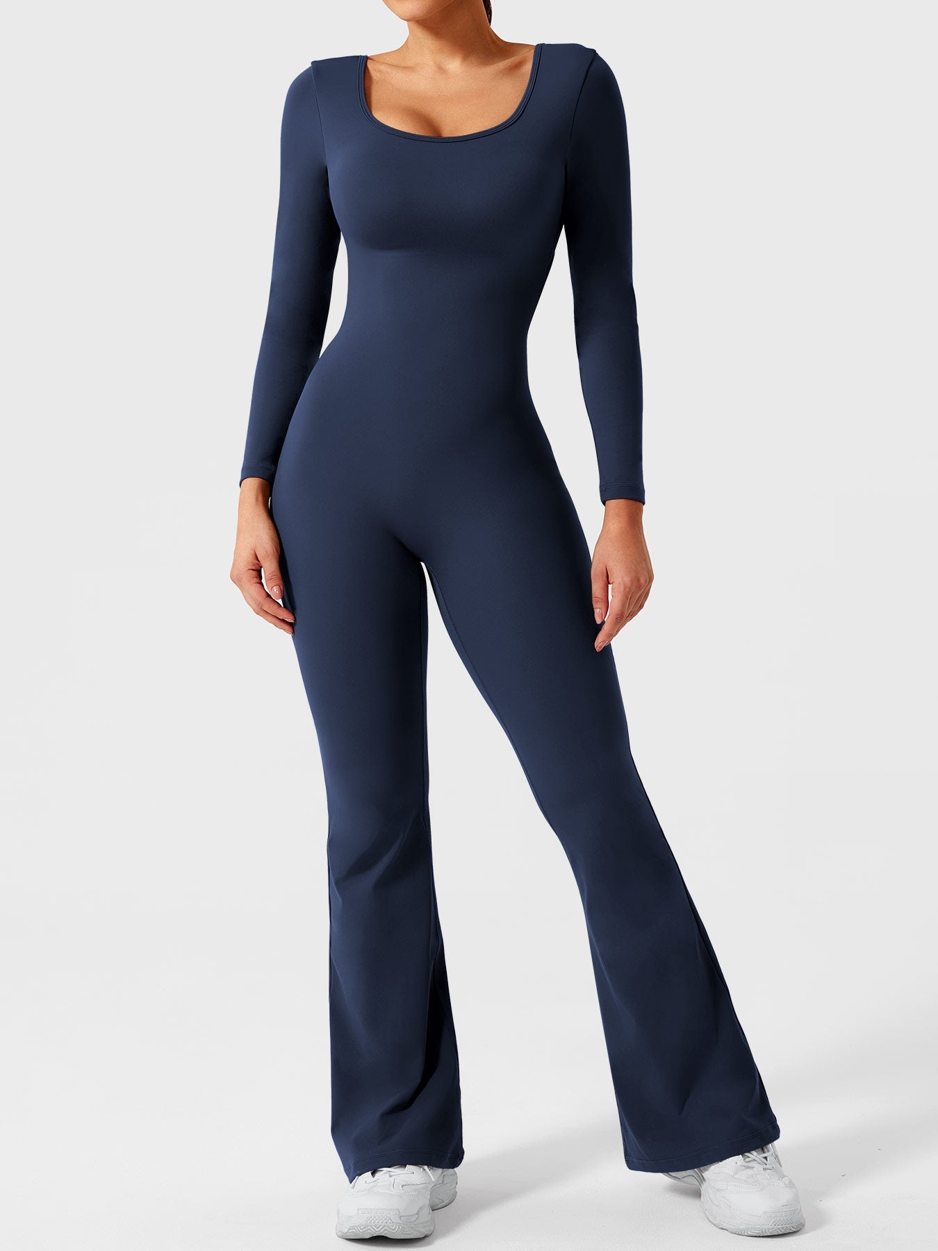 Lyne London™ | Long Sleeves Flared Jumpsuit