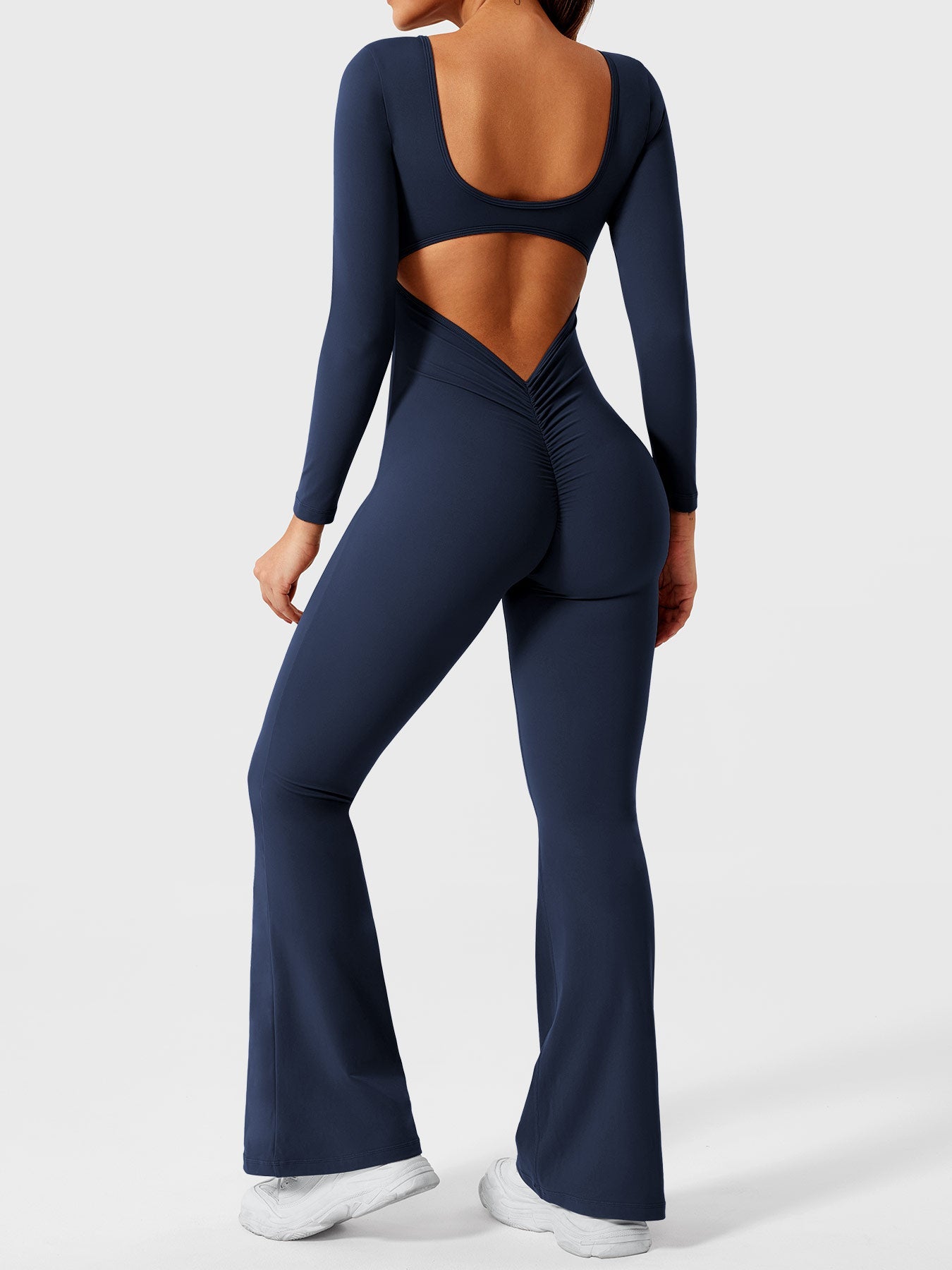 Lyne London™ | Long Sleeves Flared Jumpsuit