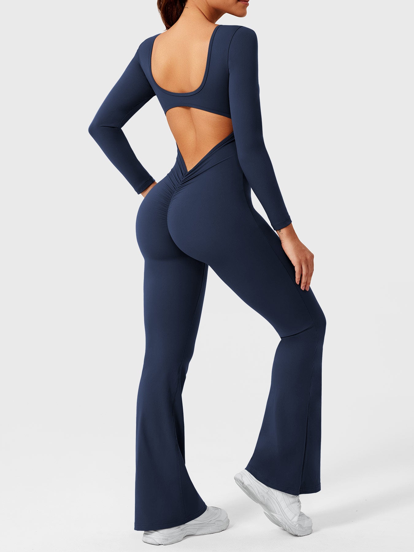 Lyne London™ | Long Sleeves Flared Jumpsuit