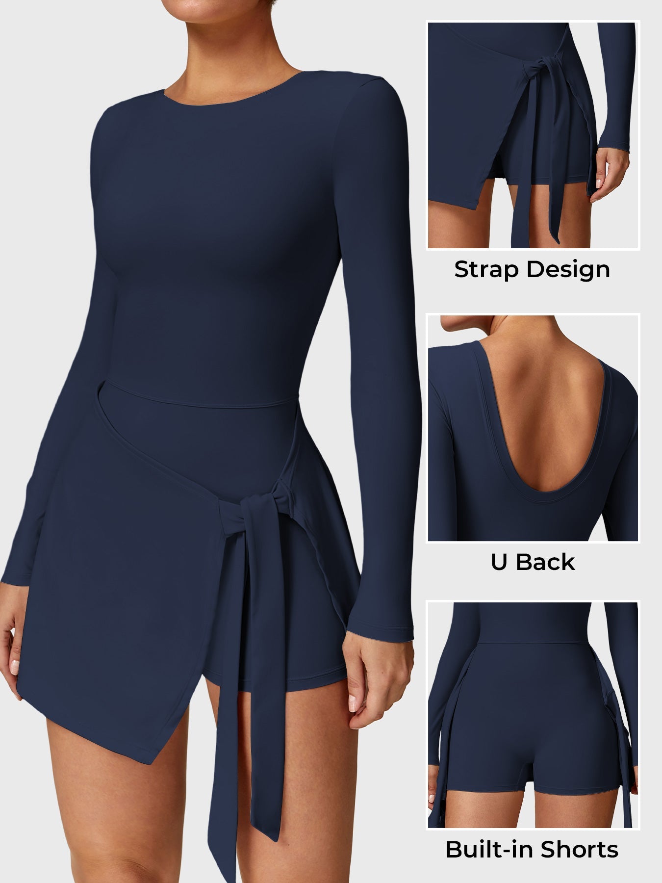 Lyne London™ | Long Sleeve Tennis Dress