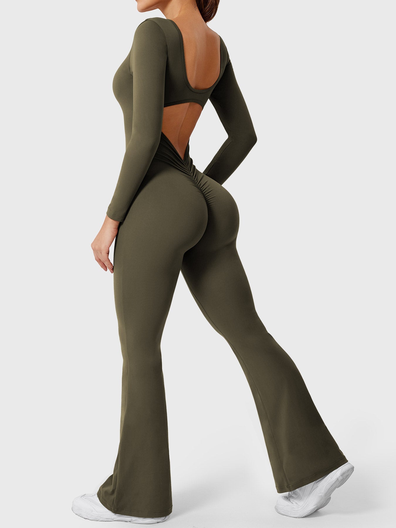 Lyne London™ | Long Sleeves Flared Jumpsuit