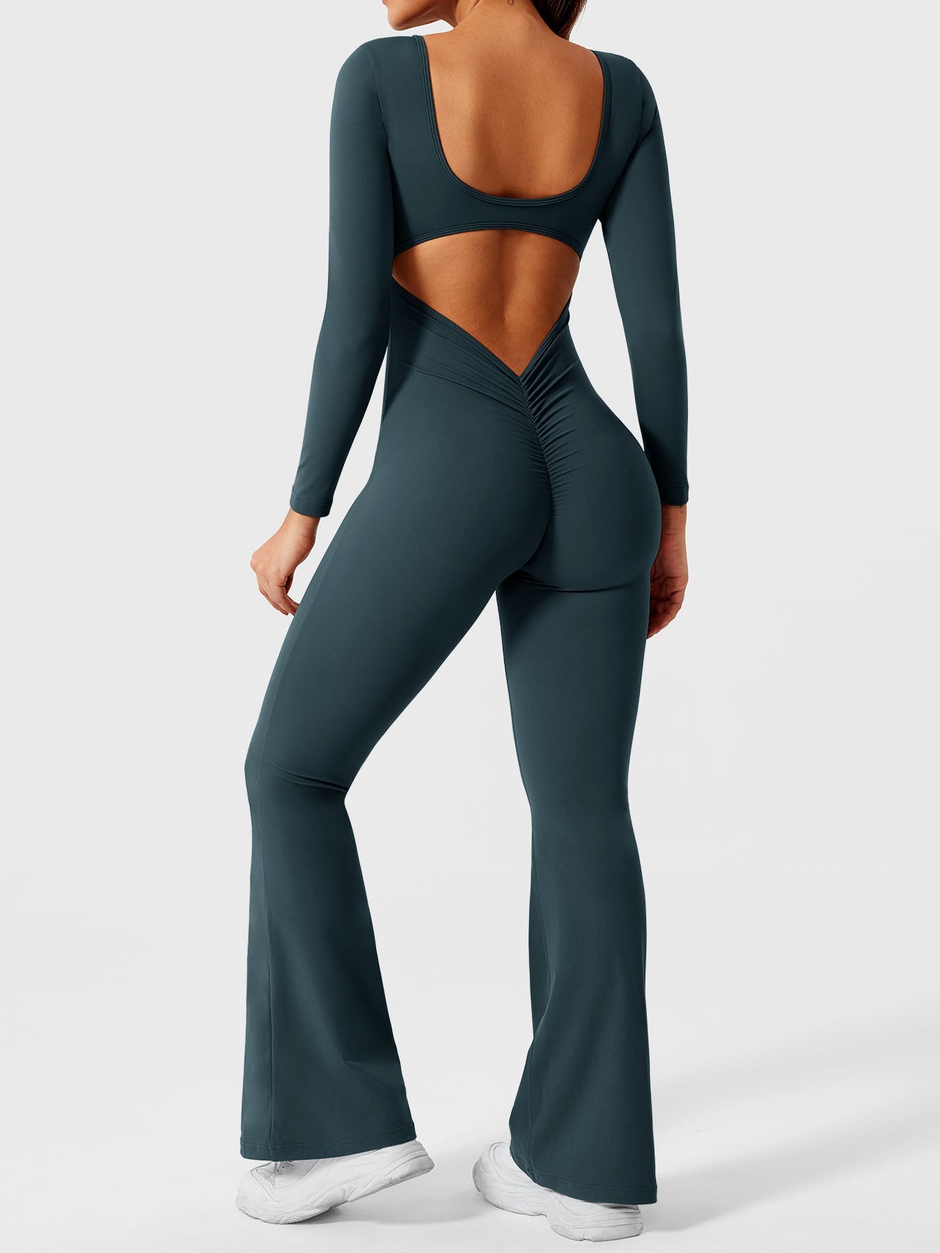 Lyne London™ | Long Sleeves Flared Jumpsuit