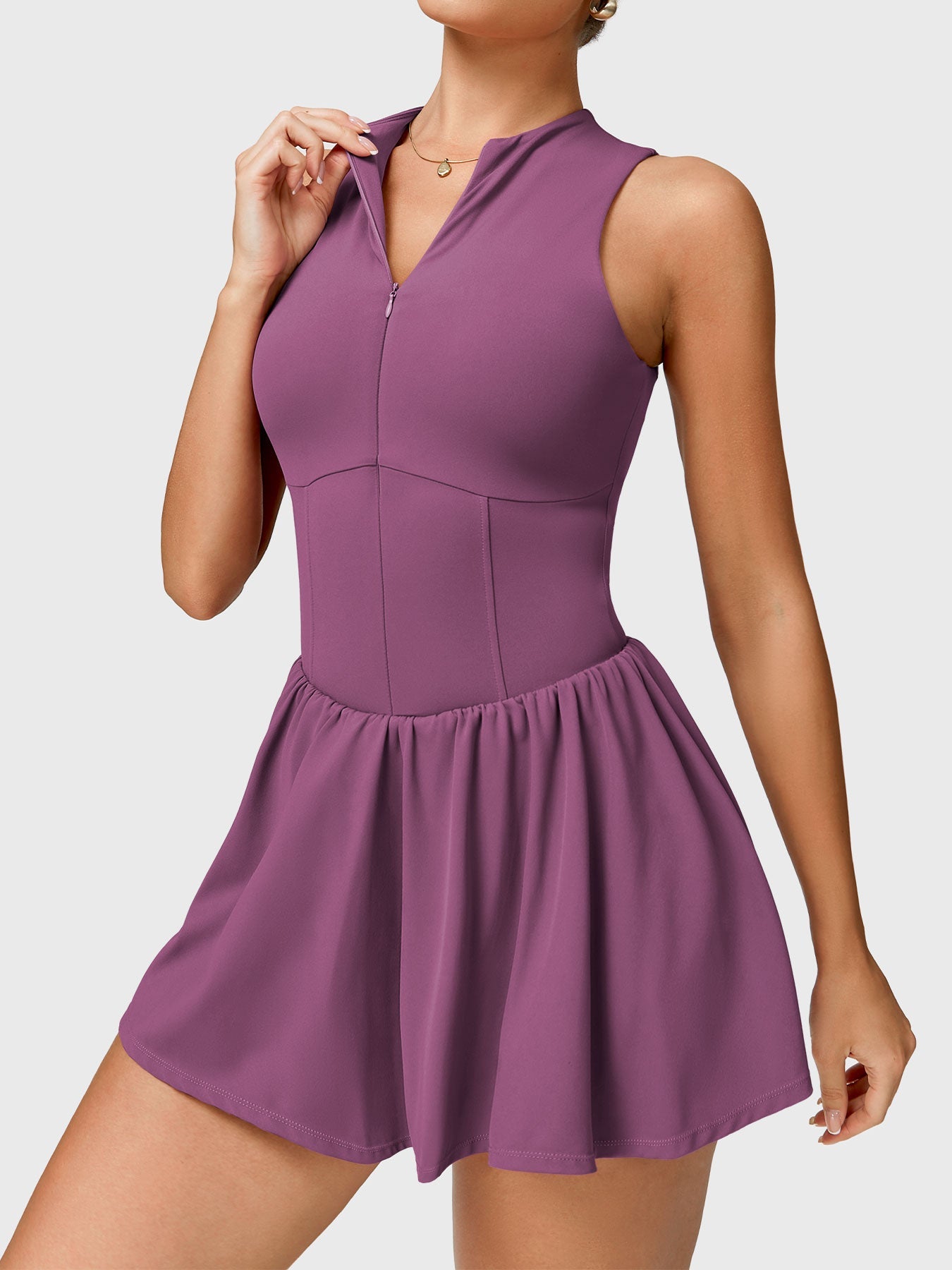 Lyne London™ | Zipper Tennis Dress