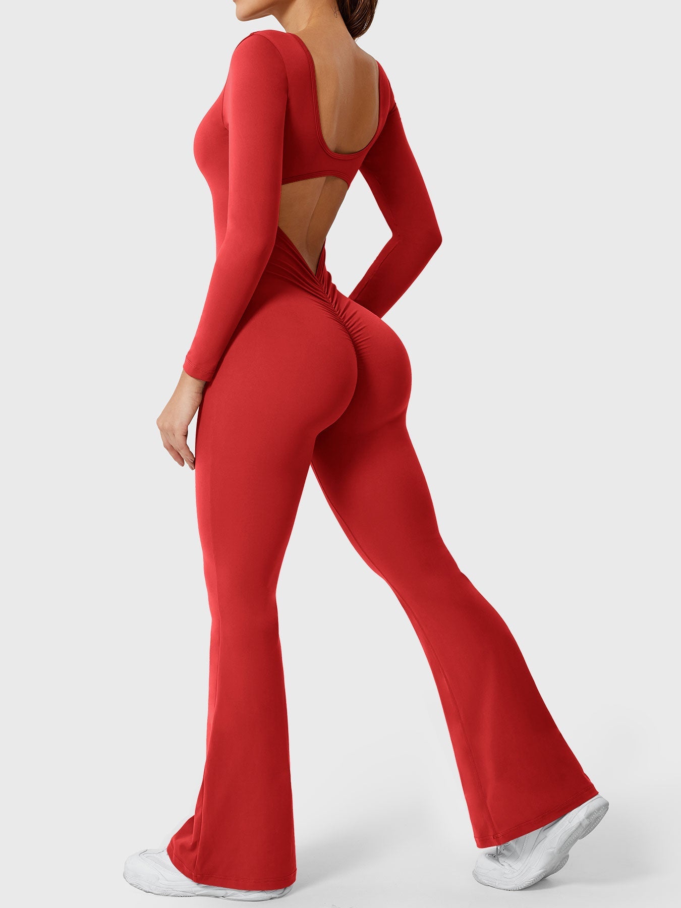 Lyne London™ | Long Sleeves Flared Jumpsuit
