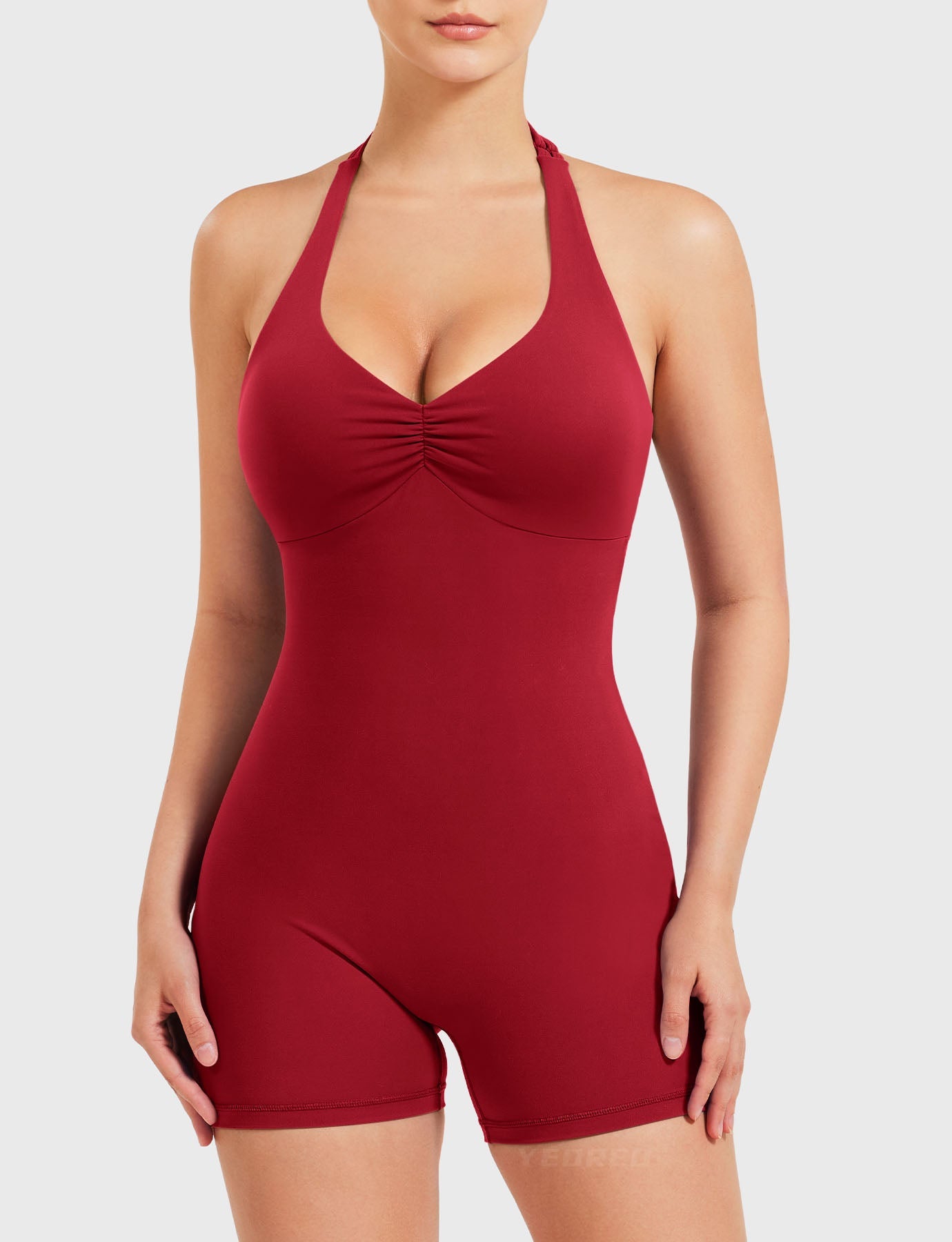 Lyne London™ | Backless Halter Romper