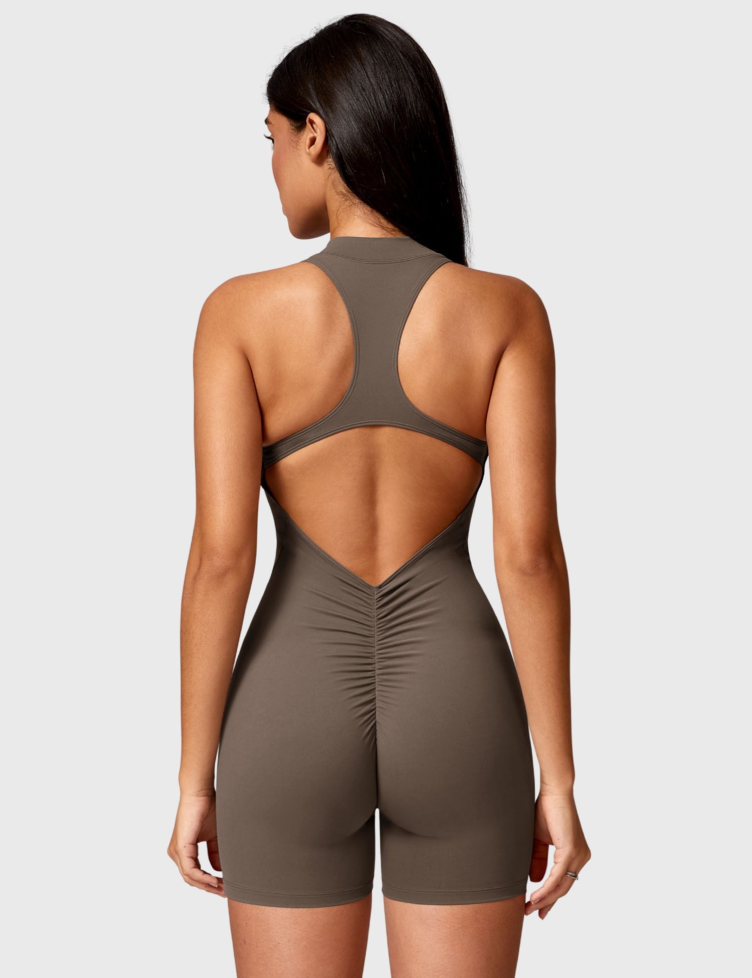 Lyne London™ | Backless Zipper Romper