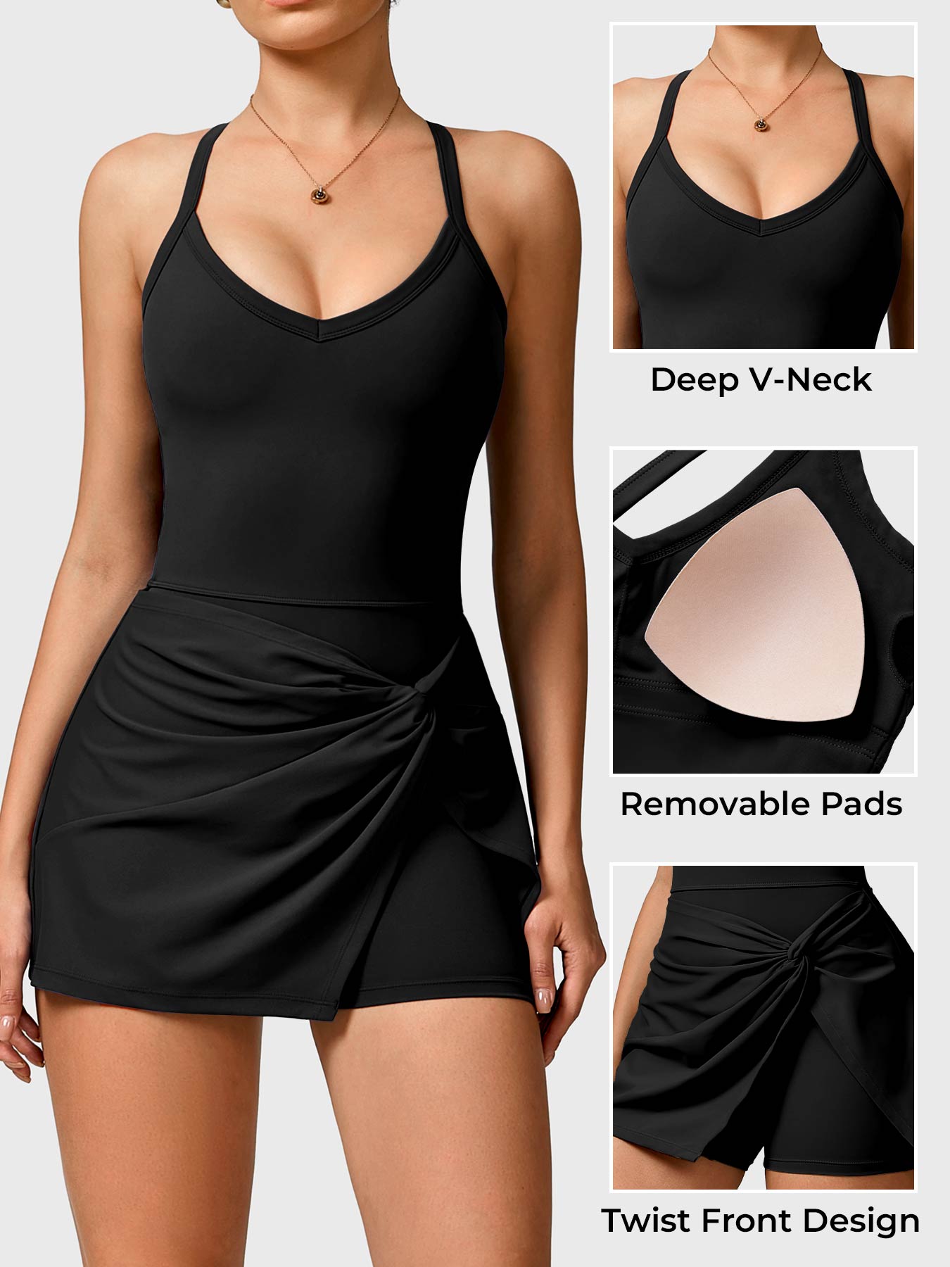 Lyne London™ | Front Tennis Dress