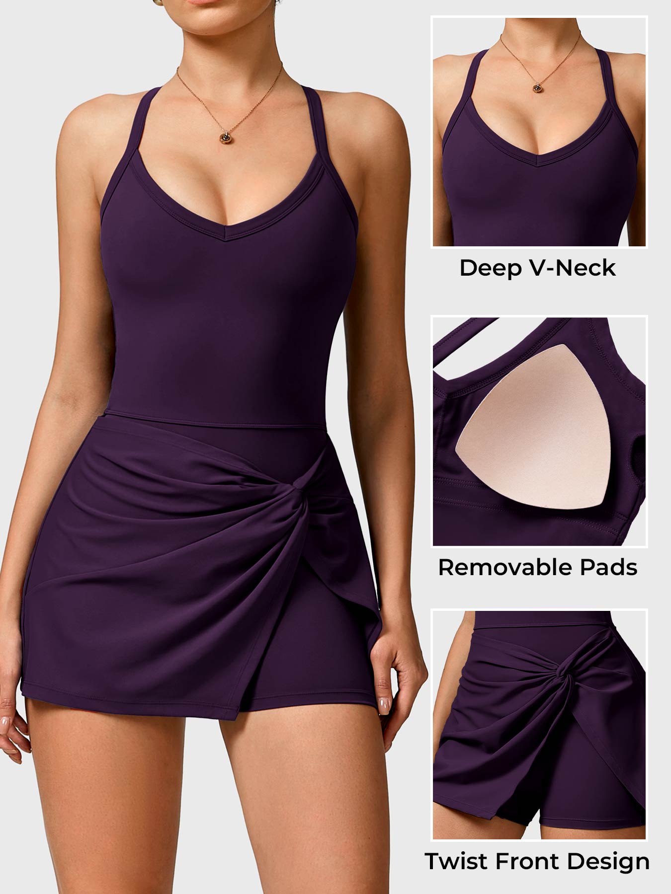 Lyne London™ | Front Tennis Dress