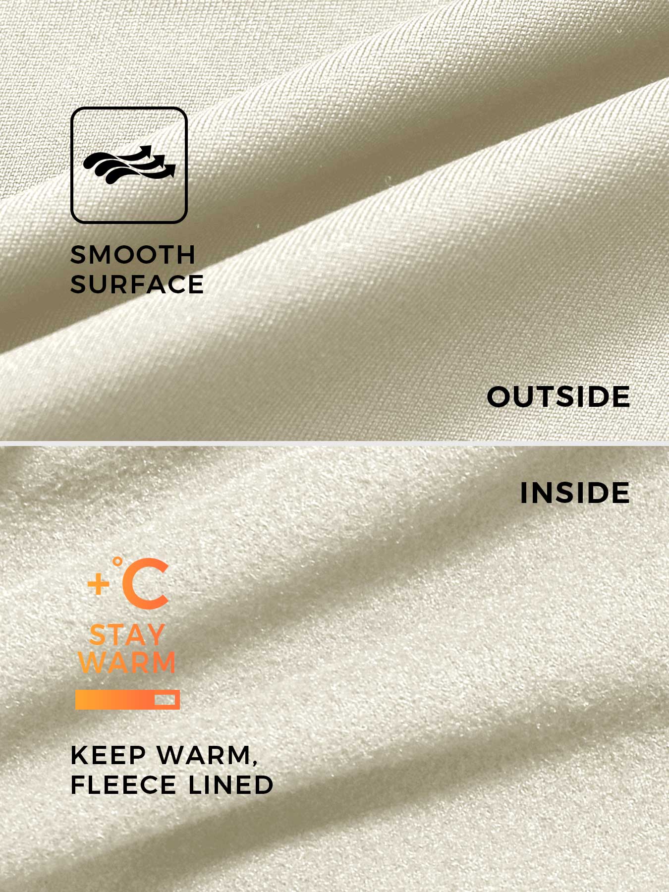 Lyne London™ | Fleece Long Sleeve Zipper Jumpsuit