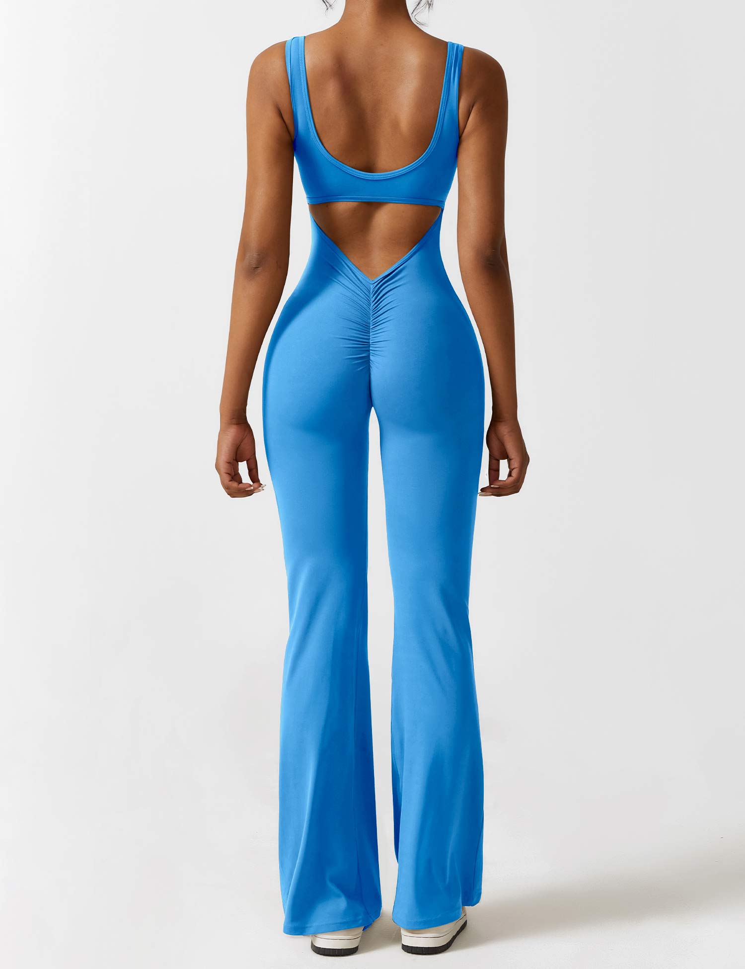 Lyne London™ | V-Back Flared Jumpsuit
