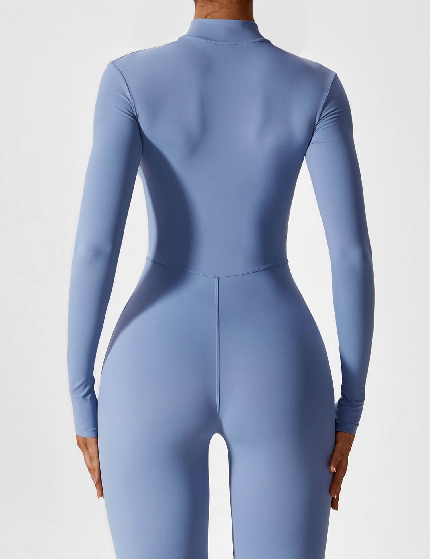 Lyne London™ | Long Sleeve Zipper Jumpsuit