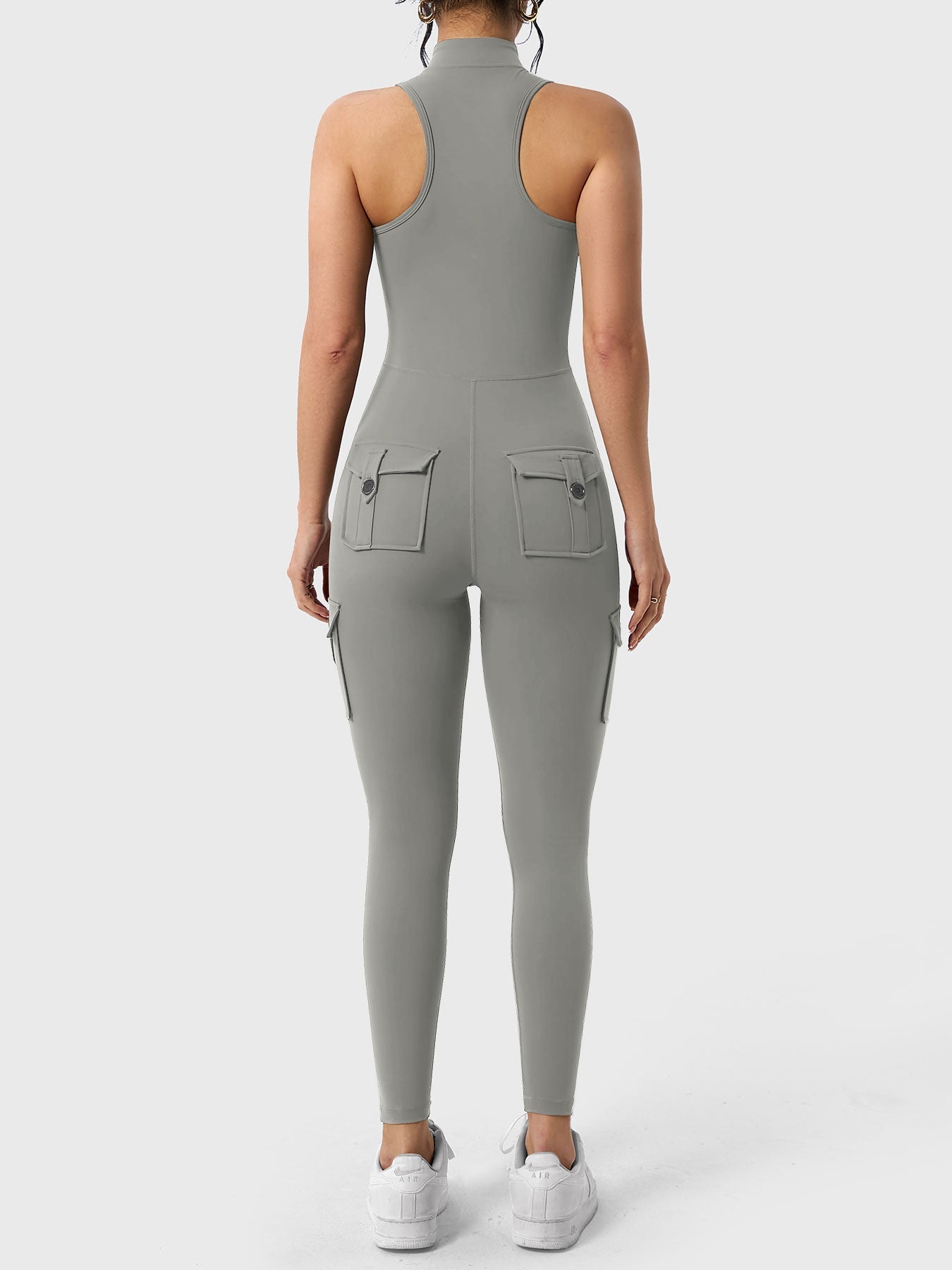 Lyne London™ | Cargo Jumpsuit with Pockets
