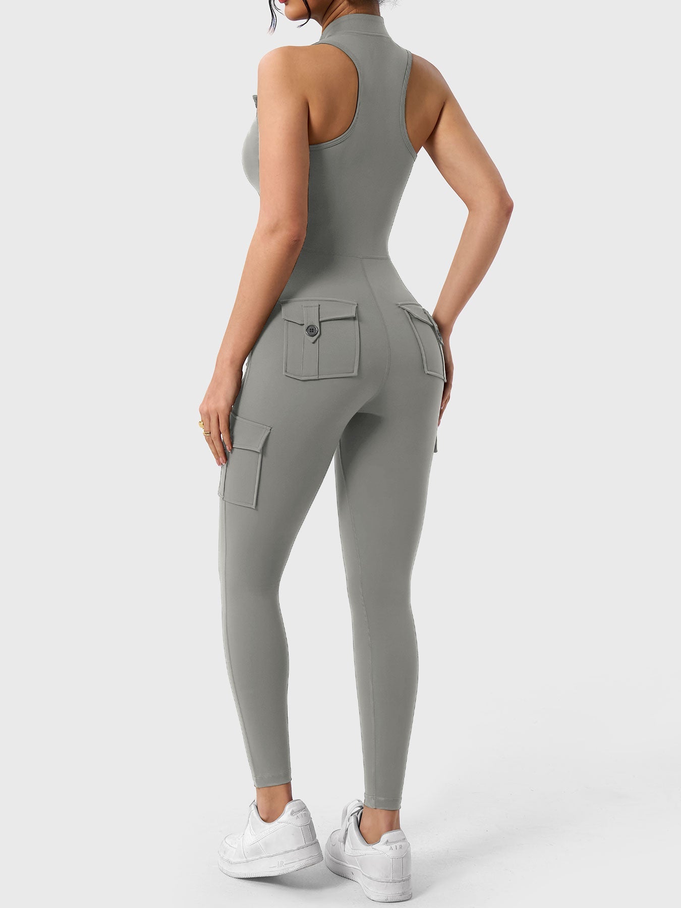 Lyne London™ | Cargo Jumpsuit with Pockets