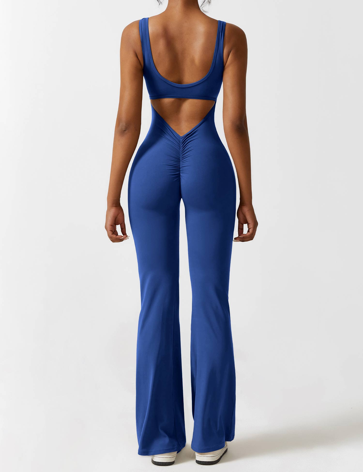 Lyne London™ | V-Back Flared Jumpsuit